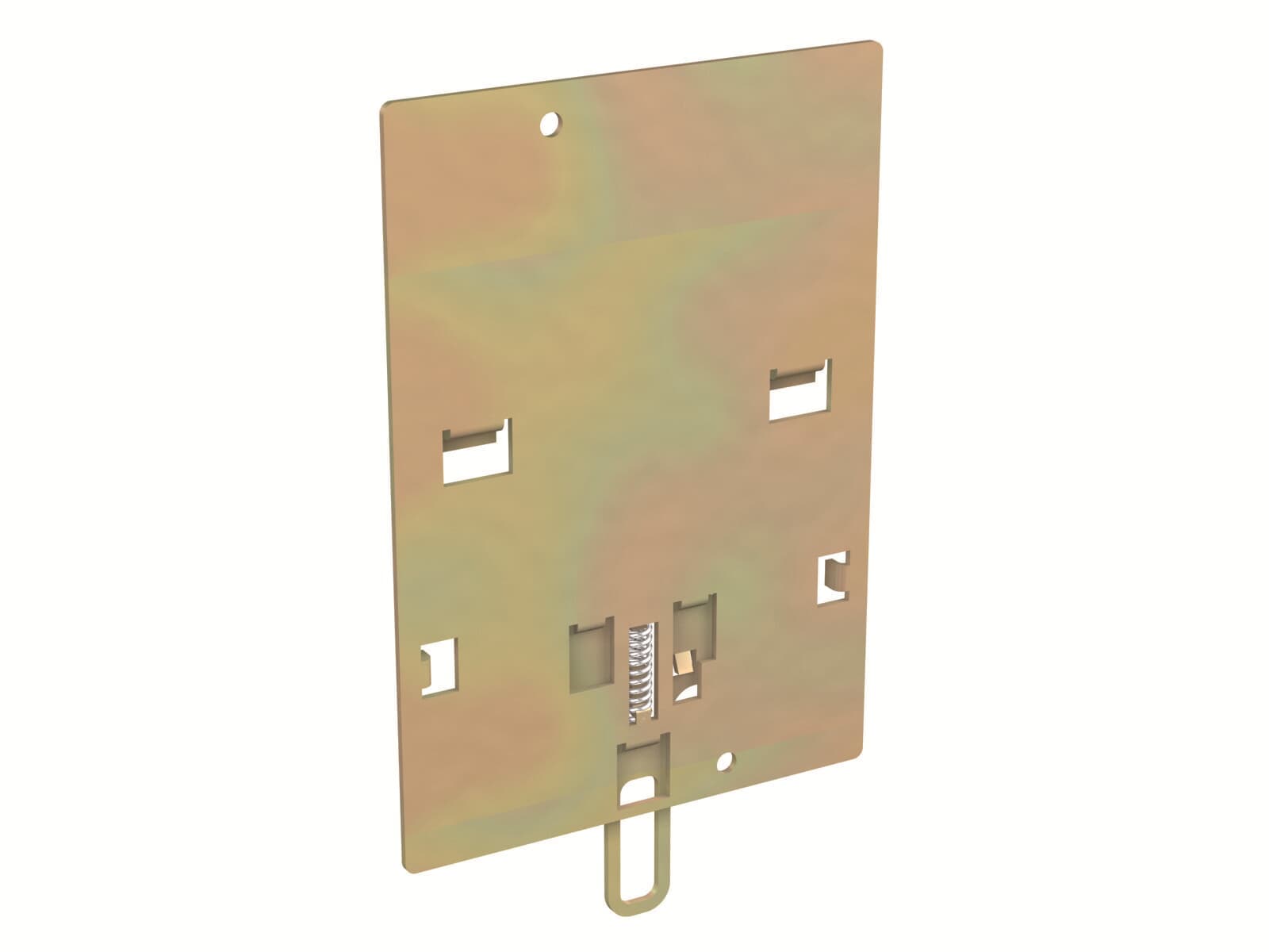 KIT DIN50022 XT3 3p PLATE DIN