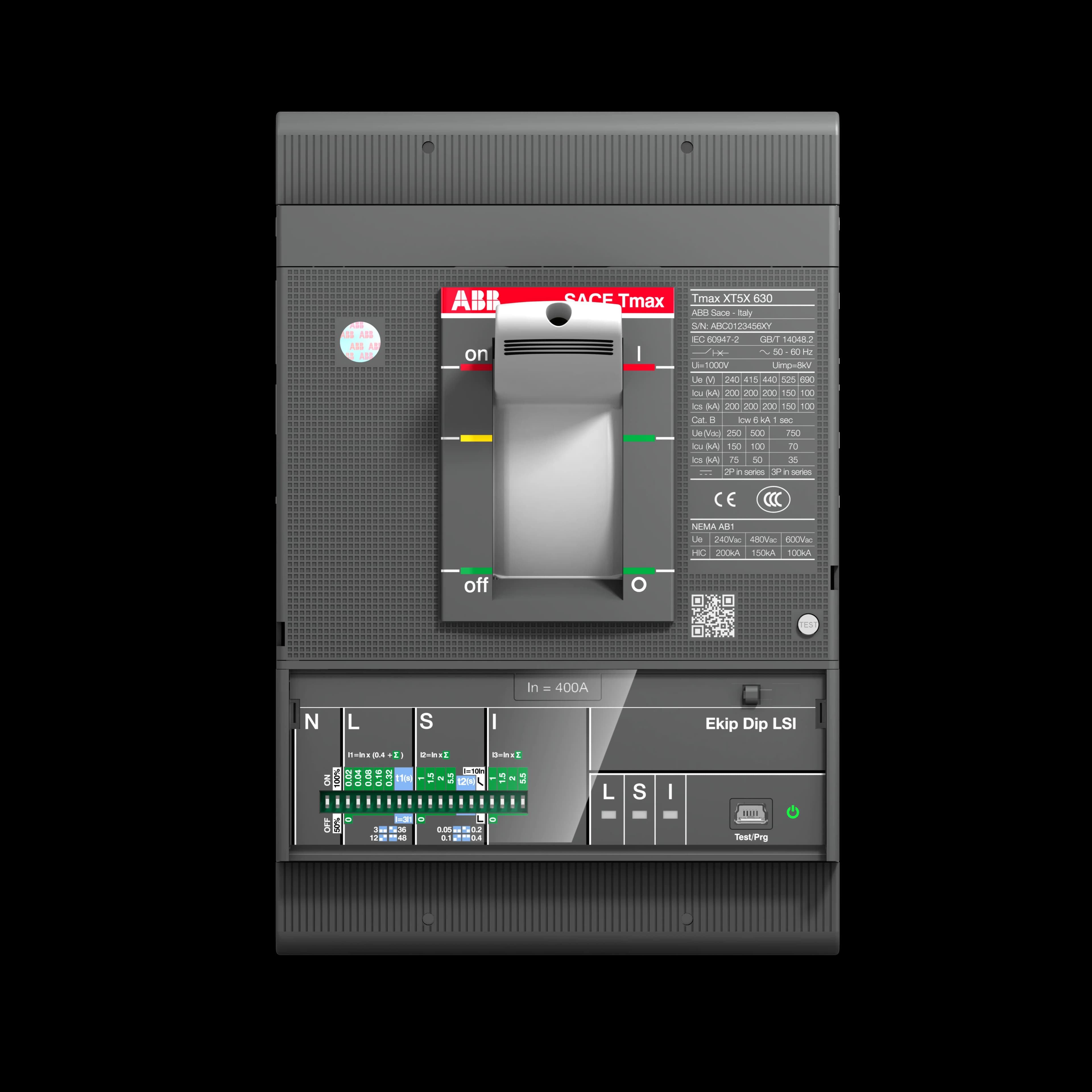 XT5H 400 Ekip Dip LSIG In=320 3p F F