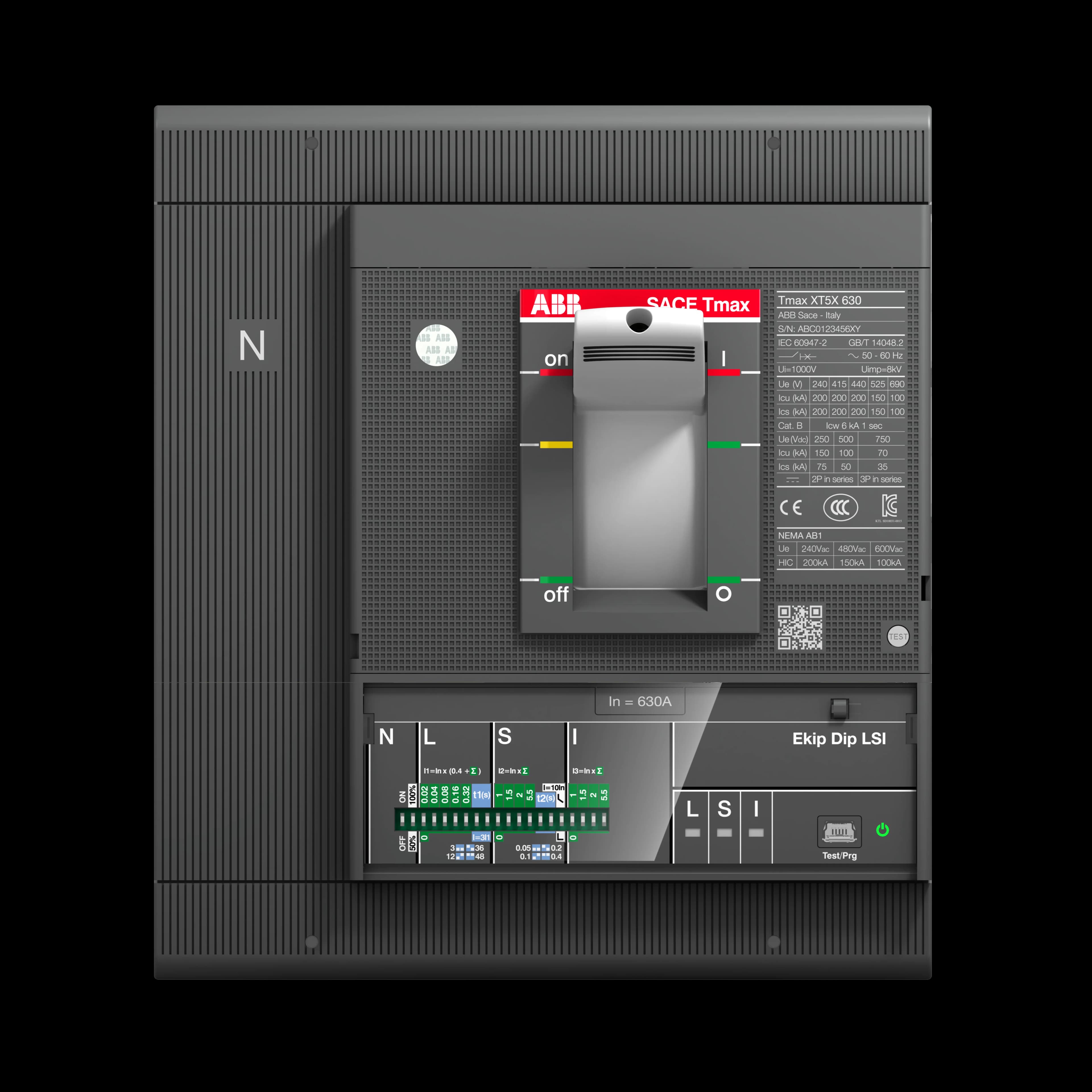 XT5N 400 Ekip Dip LSIG In=320 4p F F