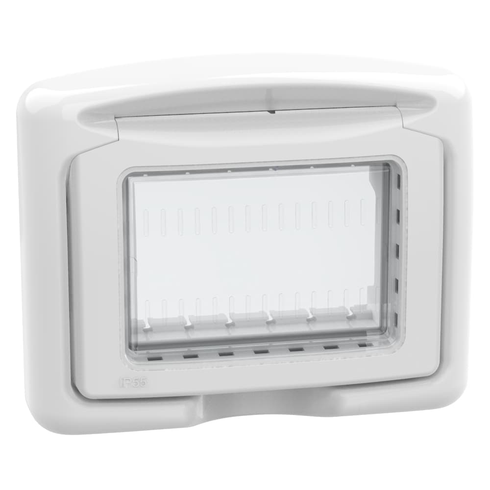 IP55 waterproof Covers - 3 modules