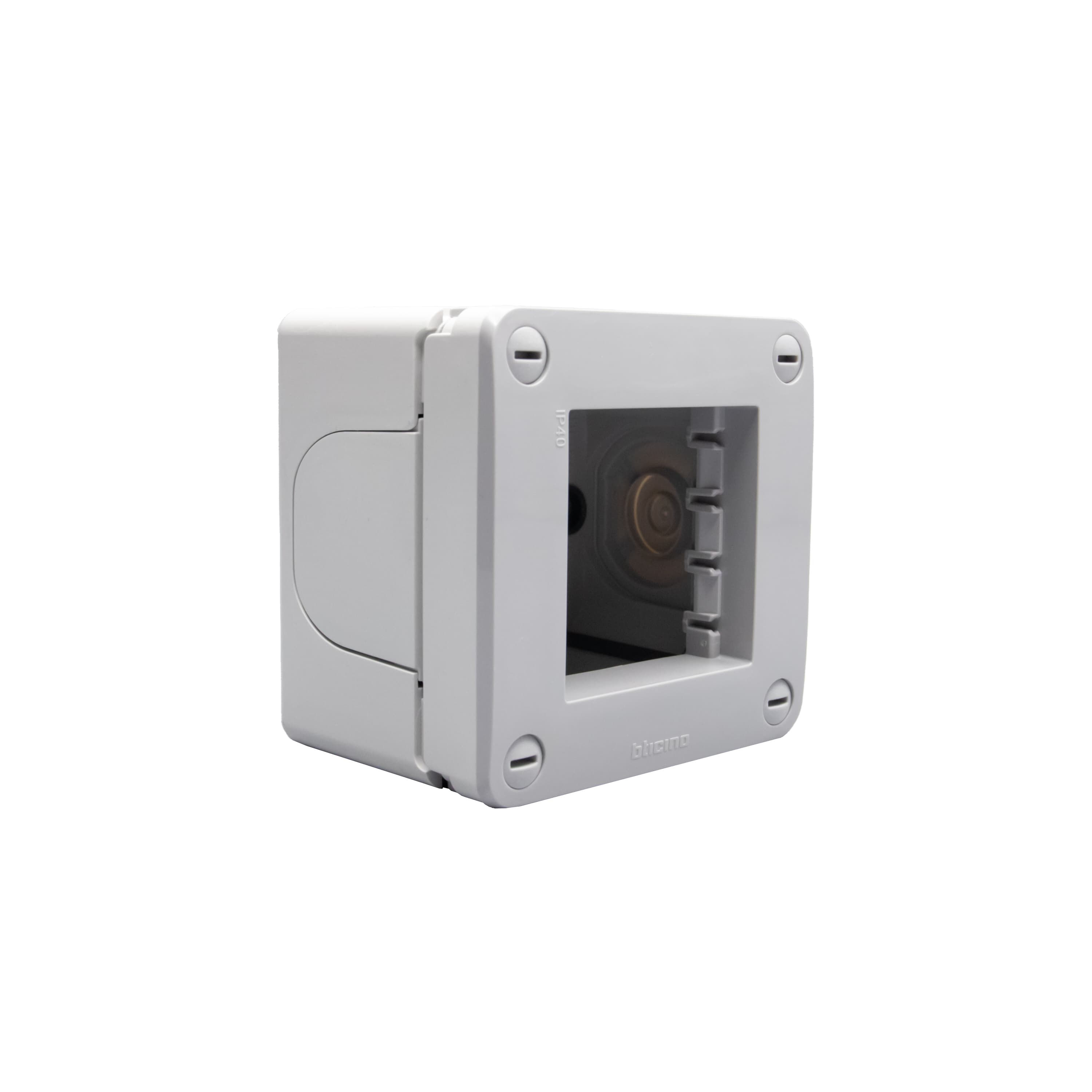 IP40 Box - 2 modules - Grey