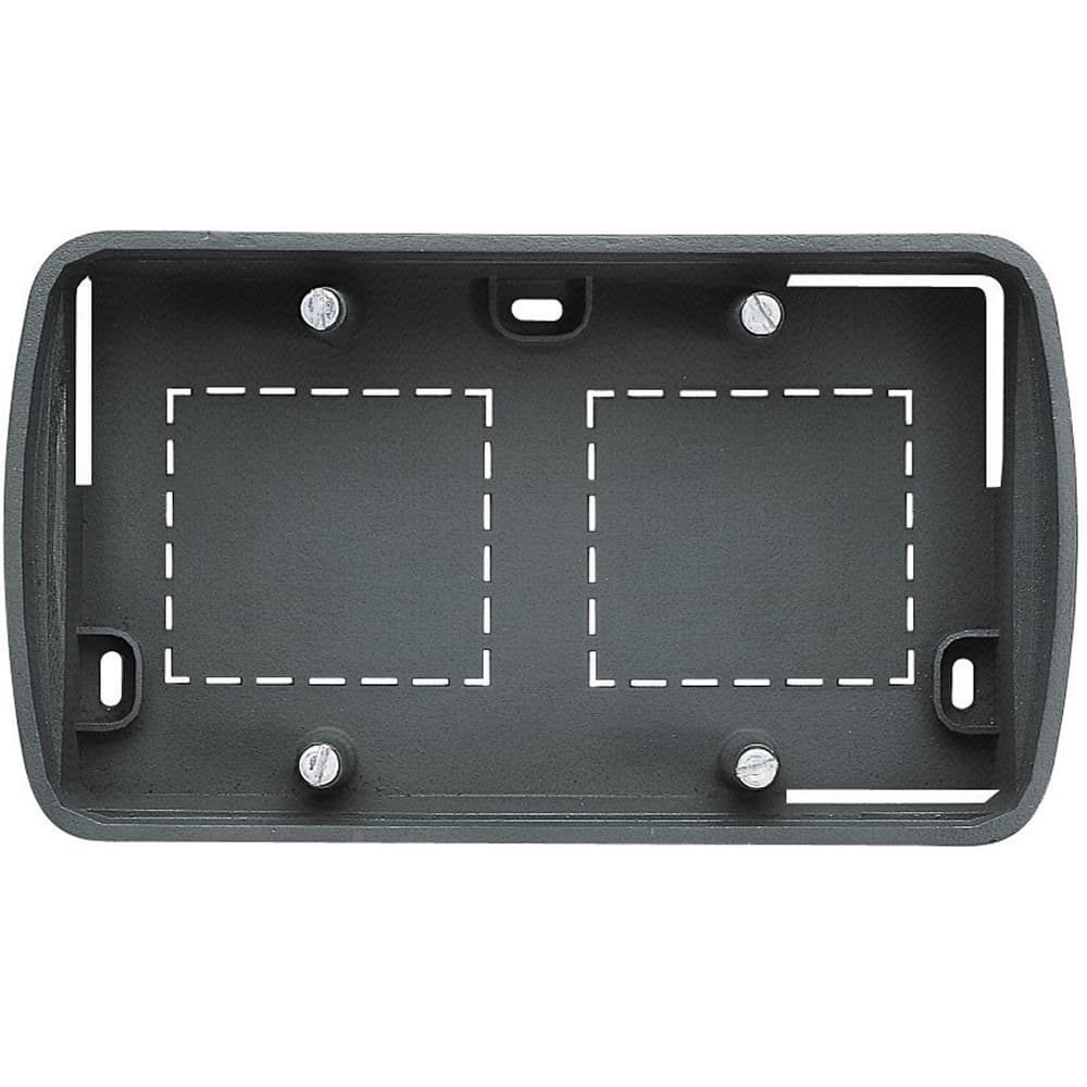 Wall-mounting box for 4 modules series Living