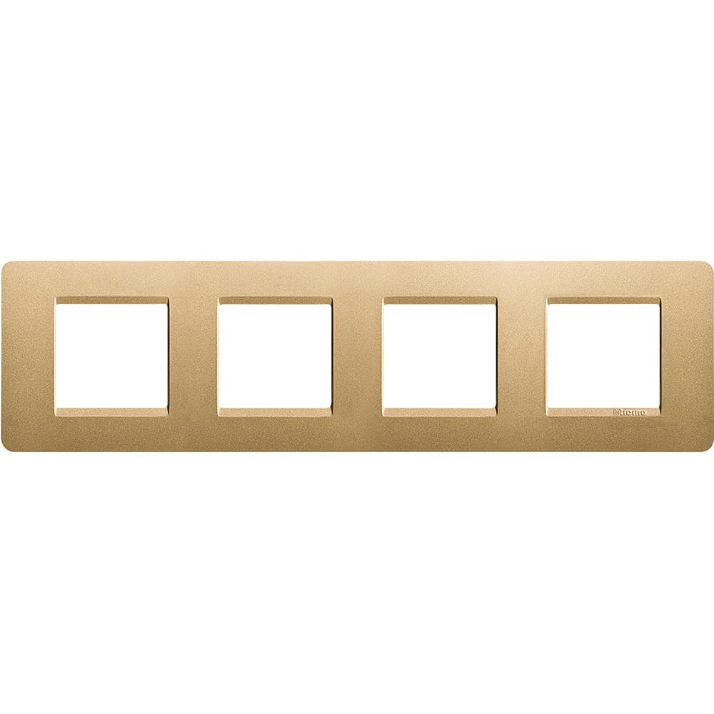 Cover plate 2x4P 71mm horizontal