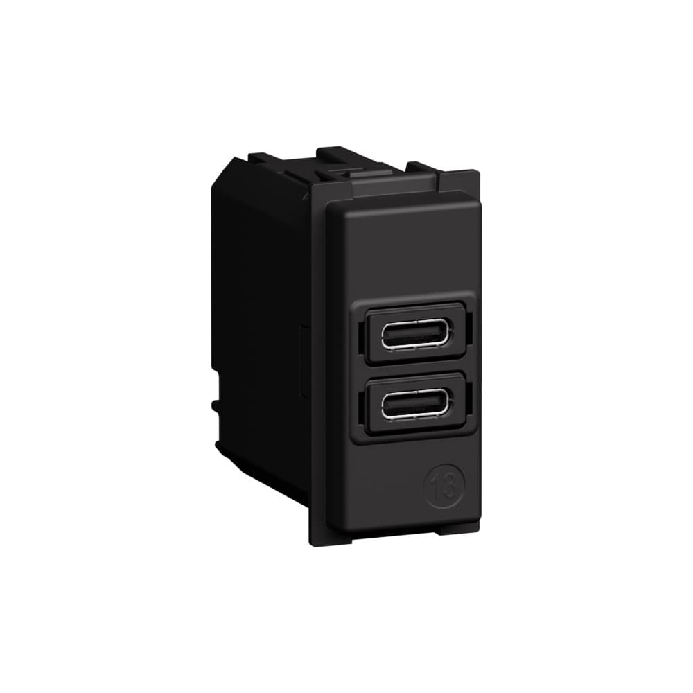 USB charger with 2 type C - 20W