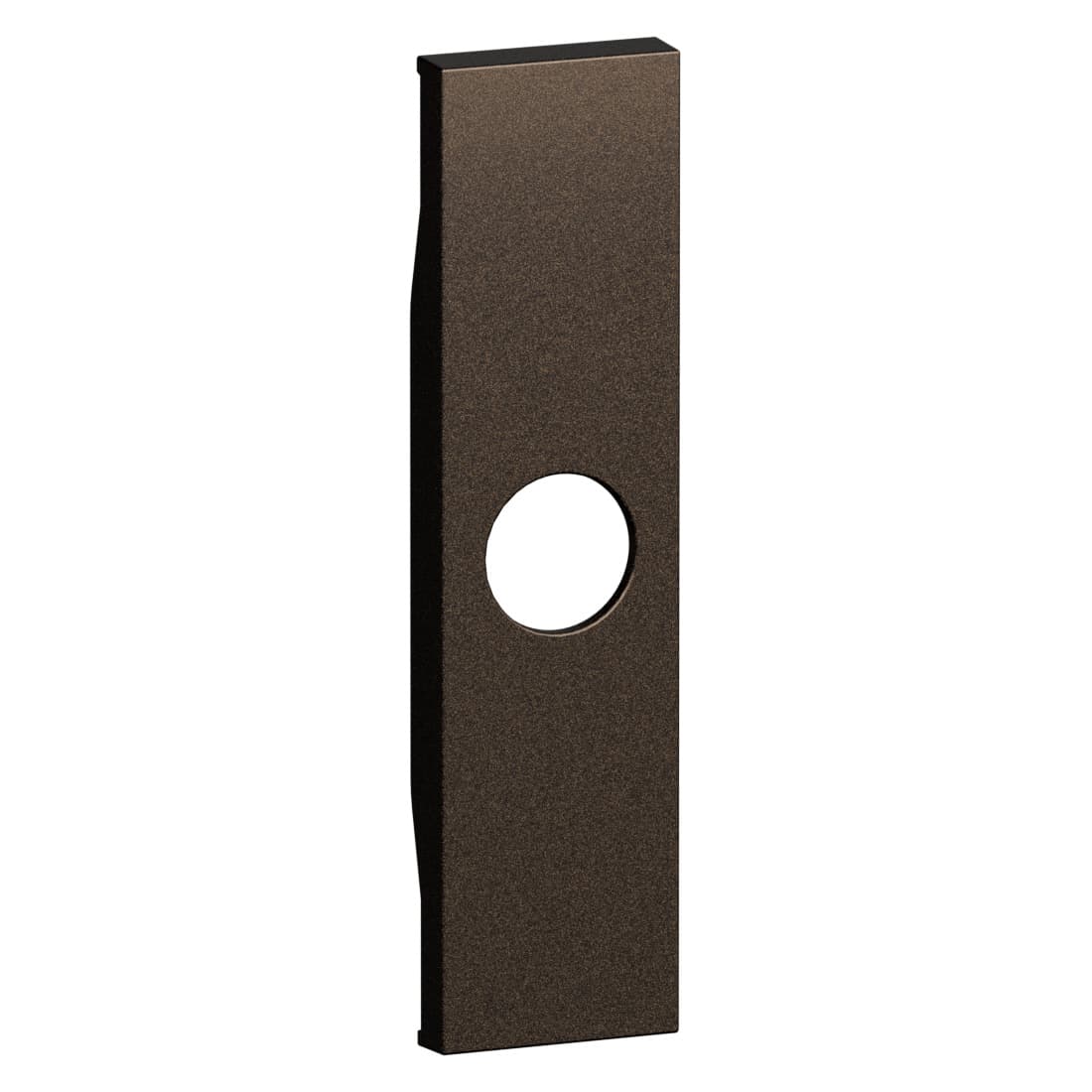 Covers for TV sockets and blanking module with output.