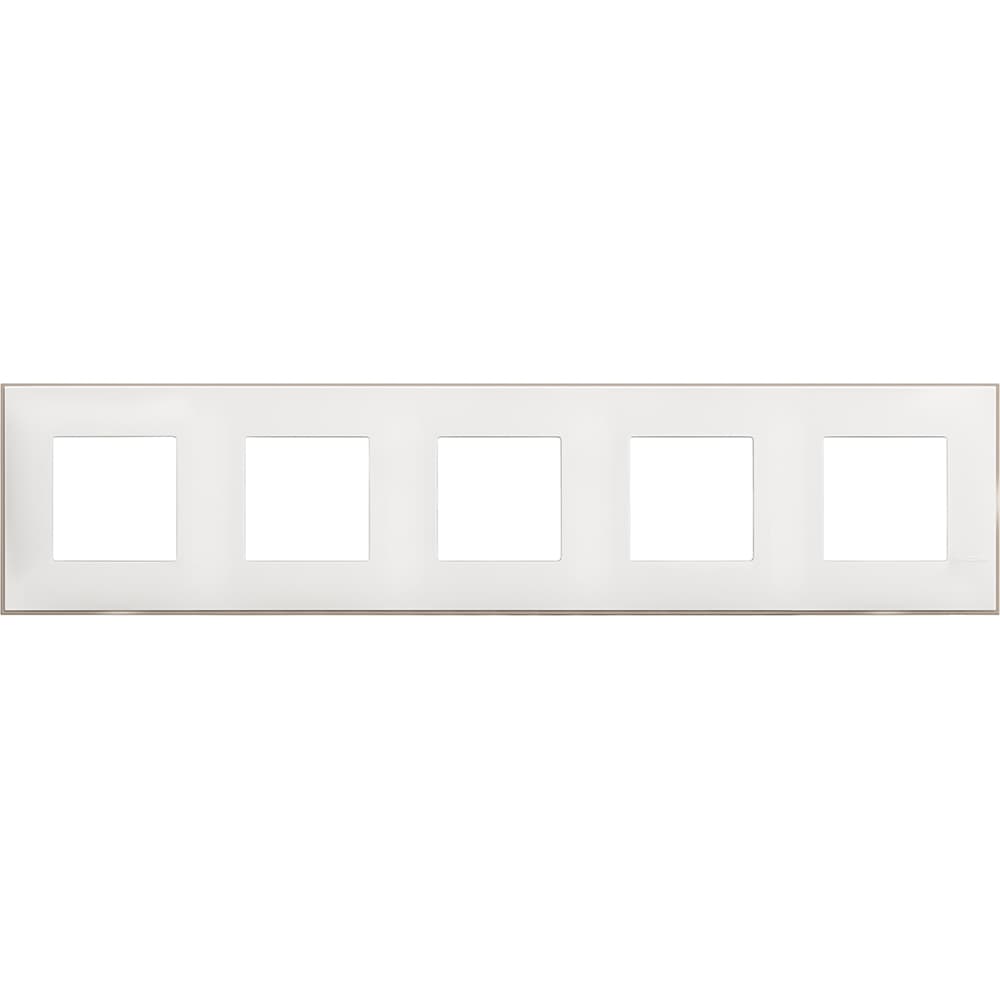 Cover plate - 2+2+2+2+2 horizontal/vertical installation modules