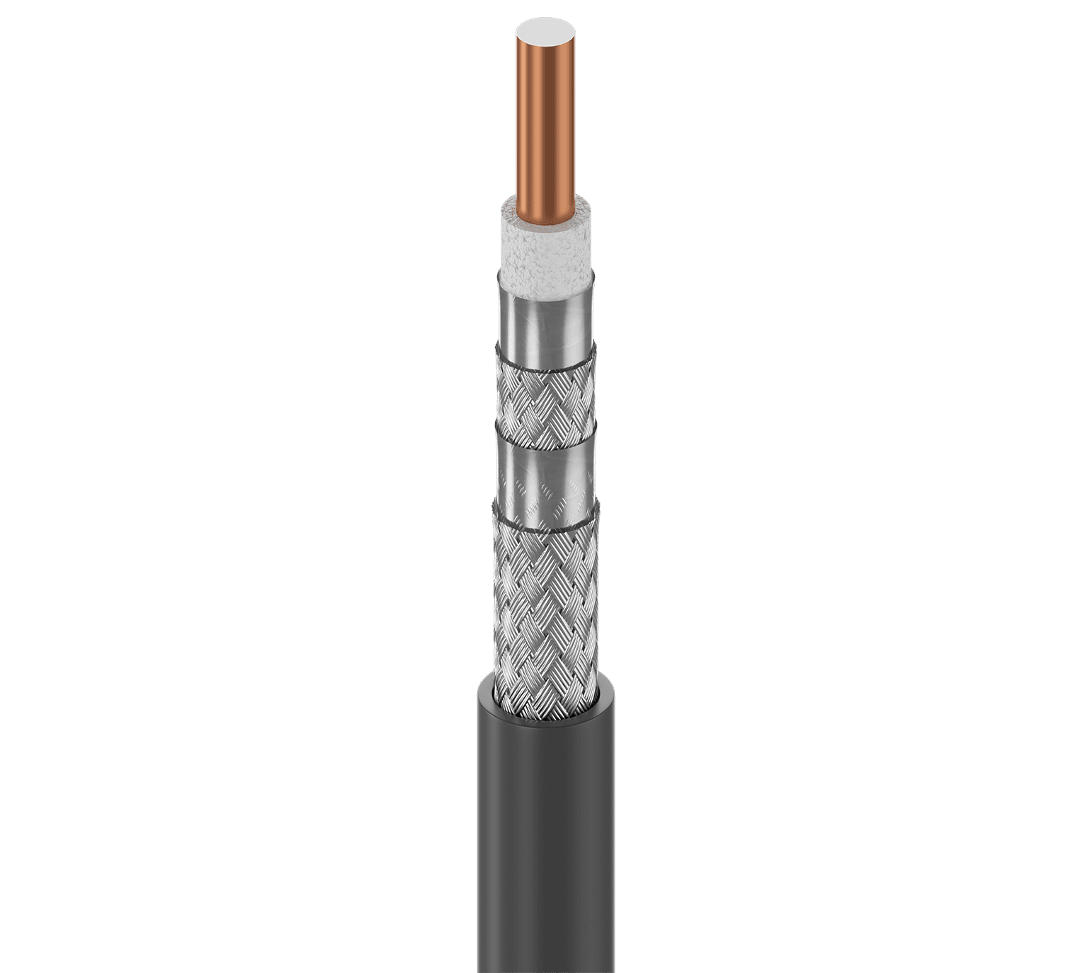ControlBus™, Coax RG-6, #18 Sol BCCS, FPE Ins, QUAD AL Shld, PVC Jkt, CMR