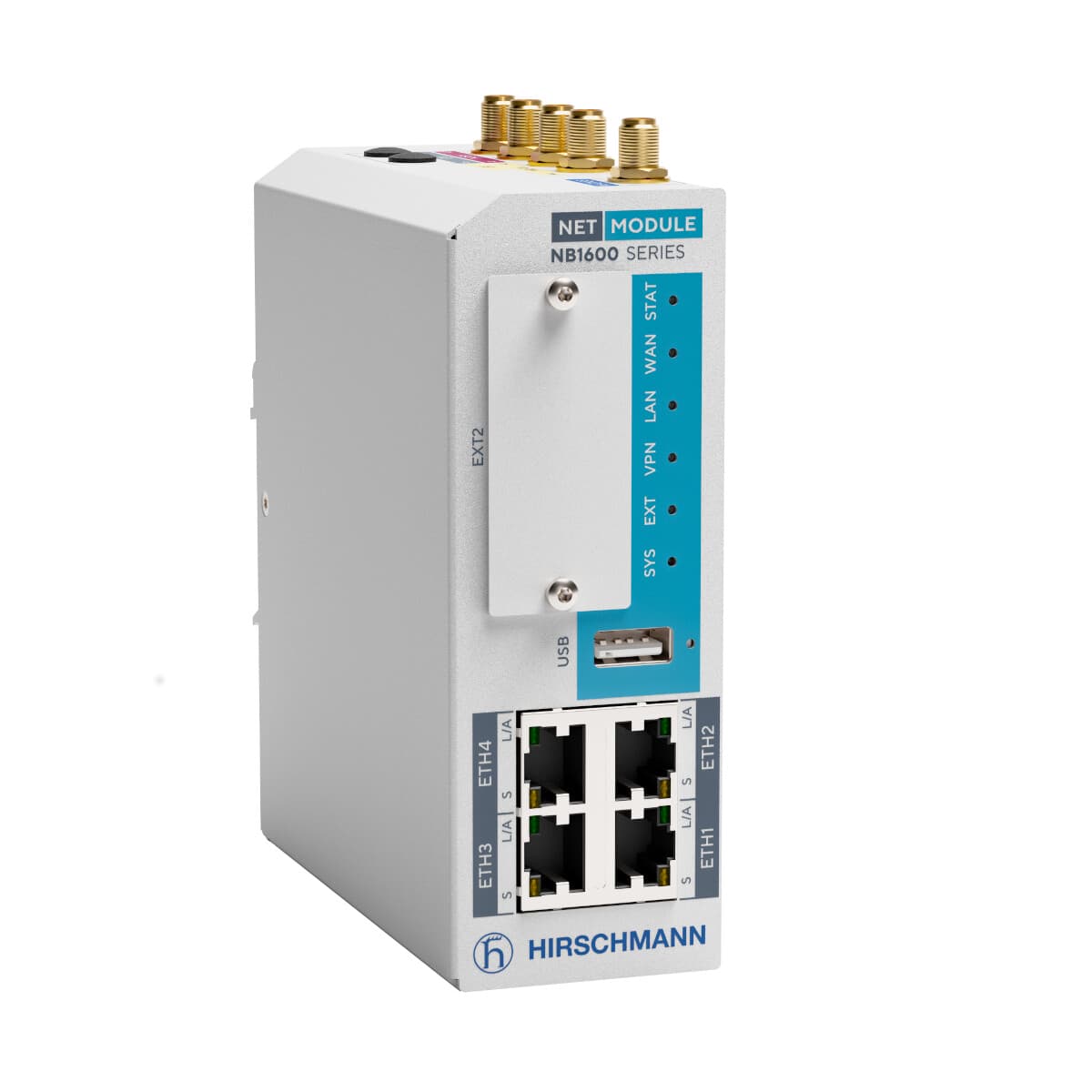 Industrial Router with ETH, LTE, GNSS, Serial, DI/O