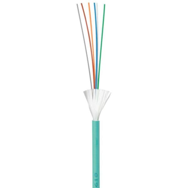 Fibre optic cable OM3 Tight Buffer 6 Cores Indoor/Outdoor LSZH Euroclass Dca s2 d2 a1