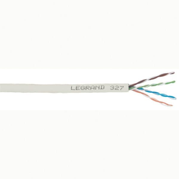 Cable category 5e U/UTP 4 pairs LSZH Euroclass Dca 305 meters grey