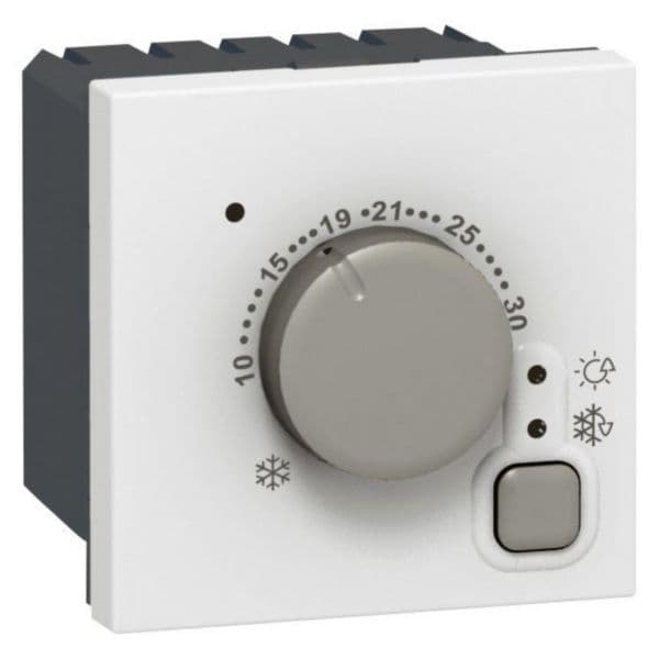 Mosaic™ - Electronic room thermostat - 2 modules - white