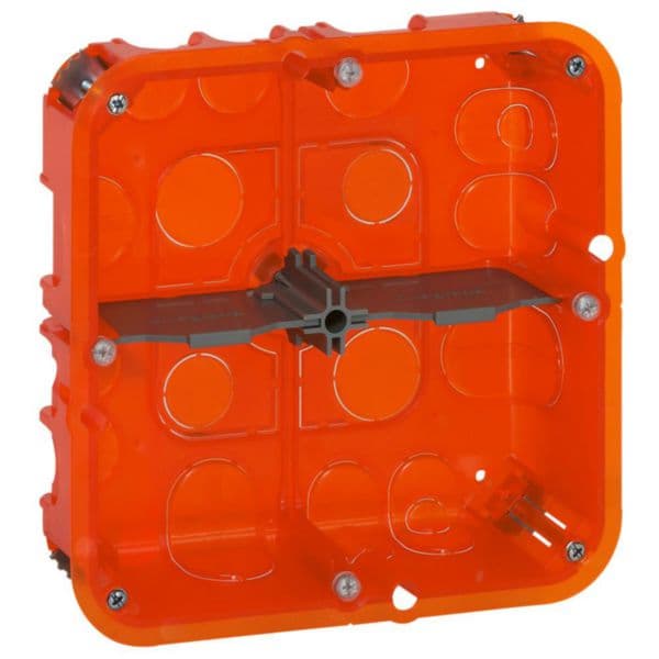Batibox - Flush mounting box - depth 50 mm - 142 x 142 mm - multi-material