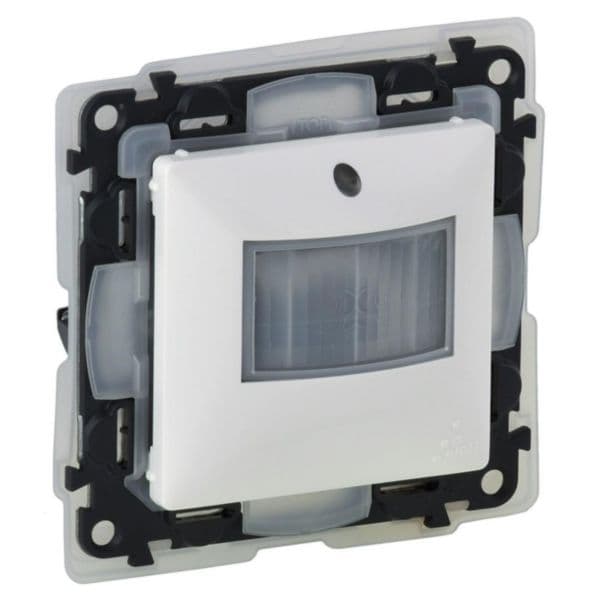 Valena Life - Motion sensor Valena Life 250W - IP44 flush-mounted auto switch - With cover plate - G