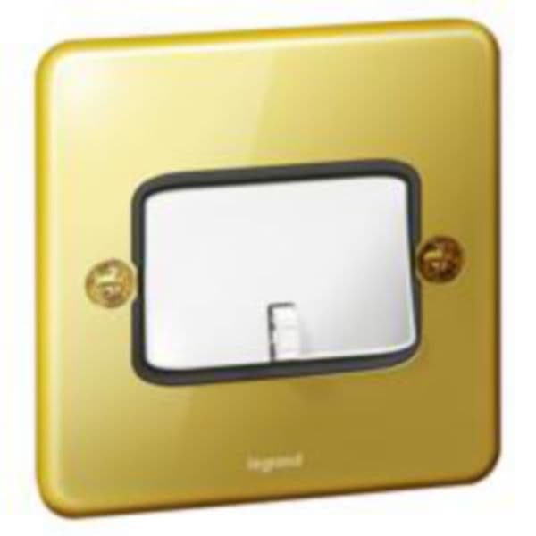 Synergy™ Authentic - 3 pole fan switches - 10A - Glossy Gold