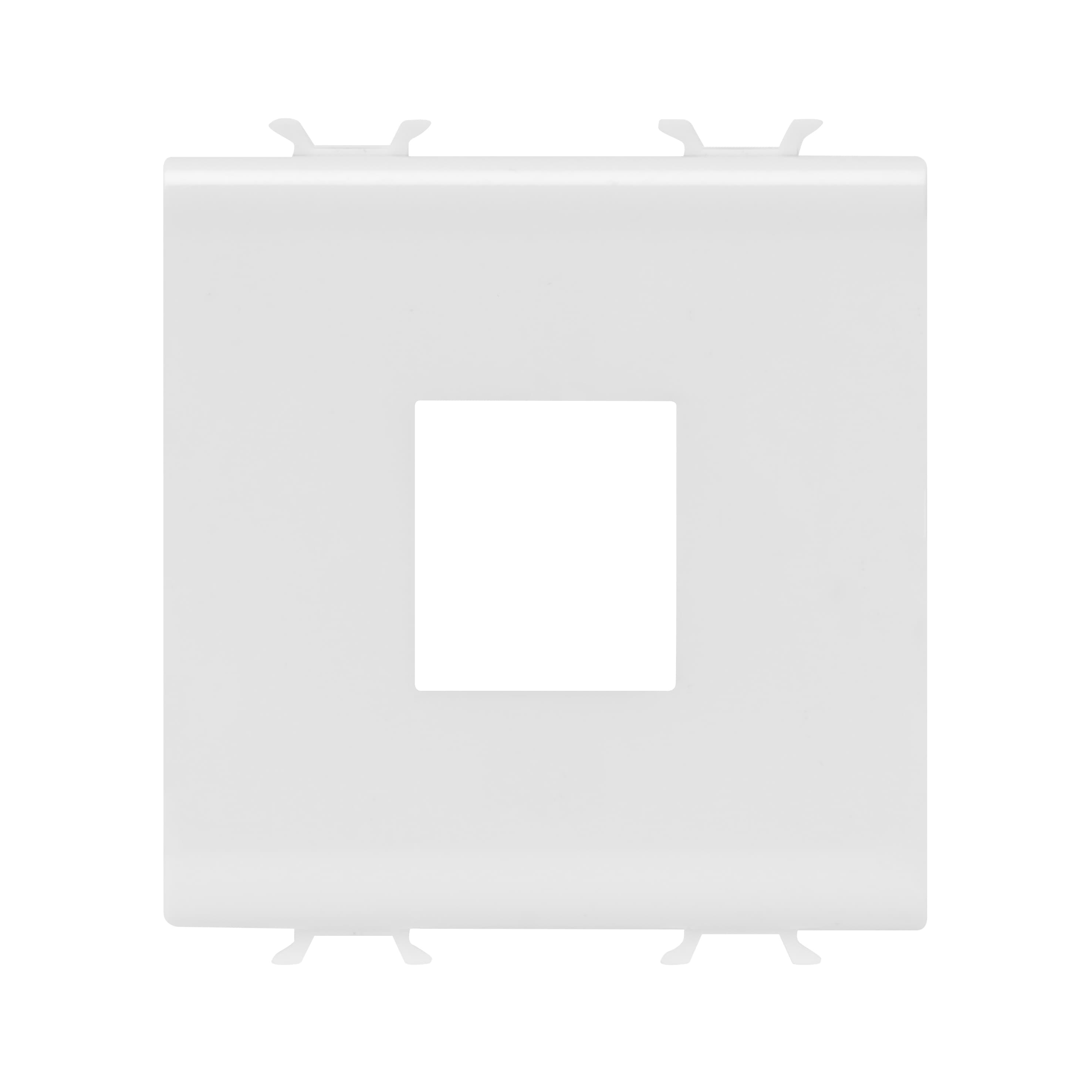 ADAPTER FOR HOUSING DATA CONNECTORS - TYPE AMP/KEYSTONE JACK - 2 MODULES - SATIN WHITE - CHORUSMART