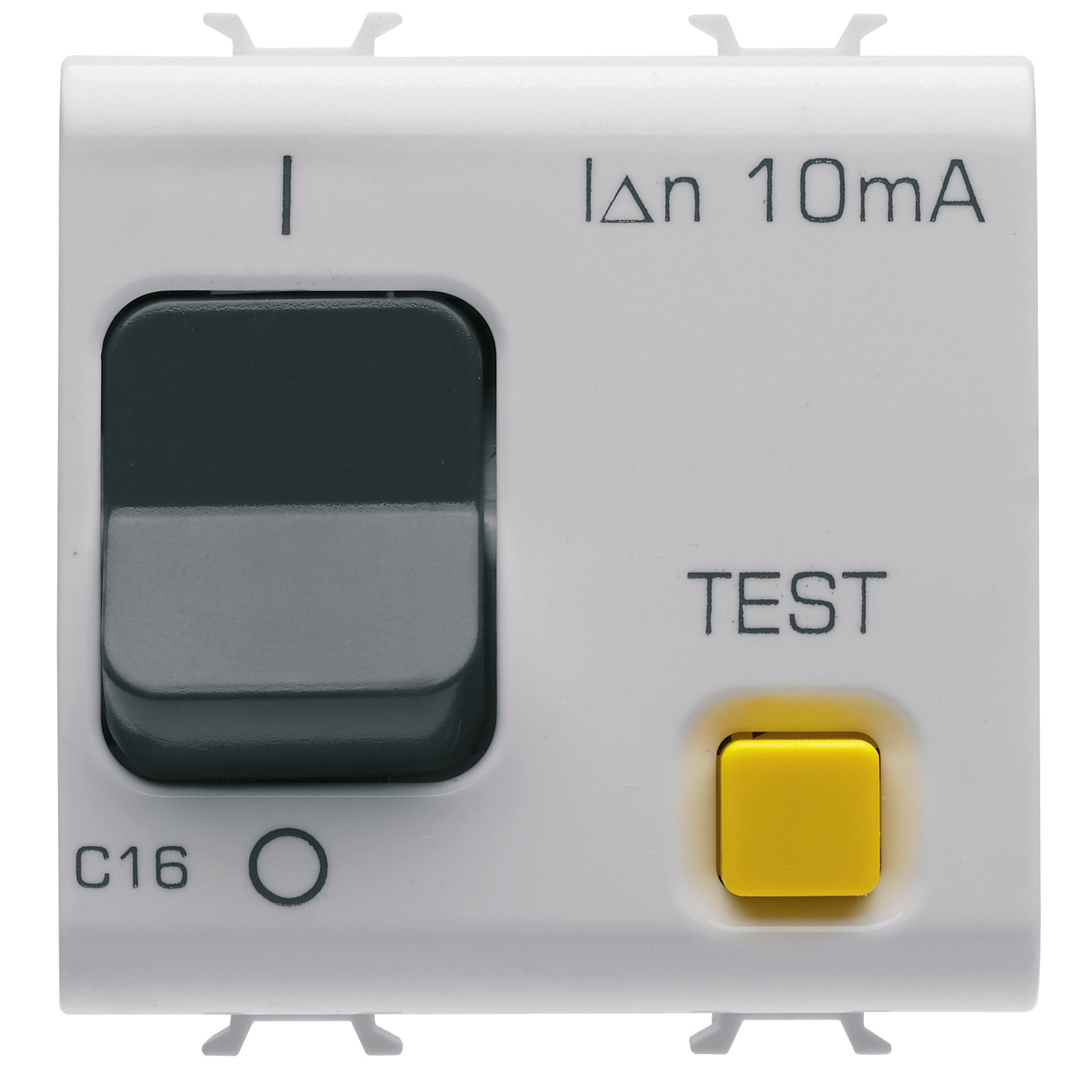RESIDUAL CURRENT BREAKER WITH OVERCURRENT PROTECTION - C CHARACTERISTIC - CLASS A - 1P+N 16A 230Vac 
