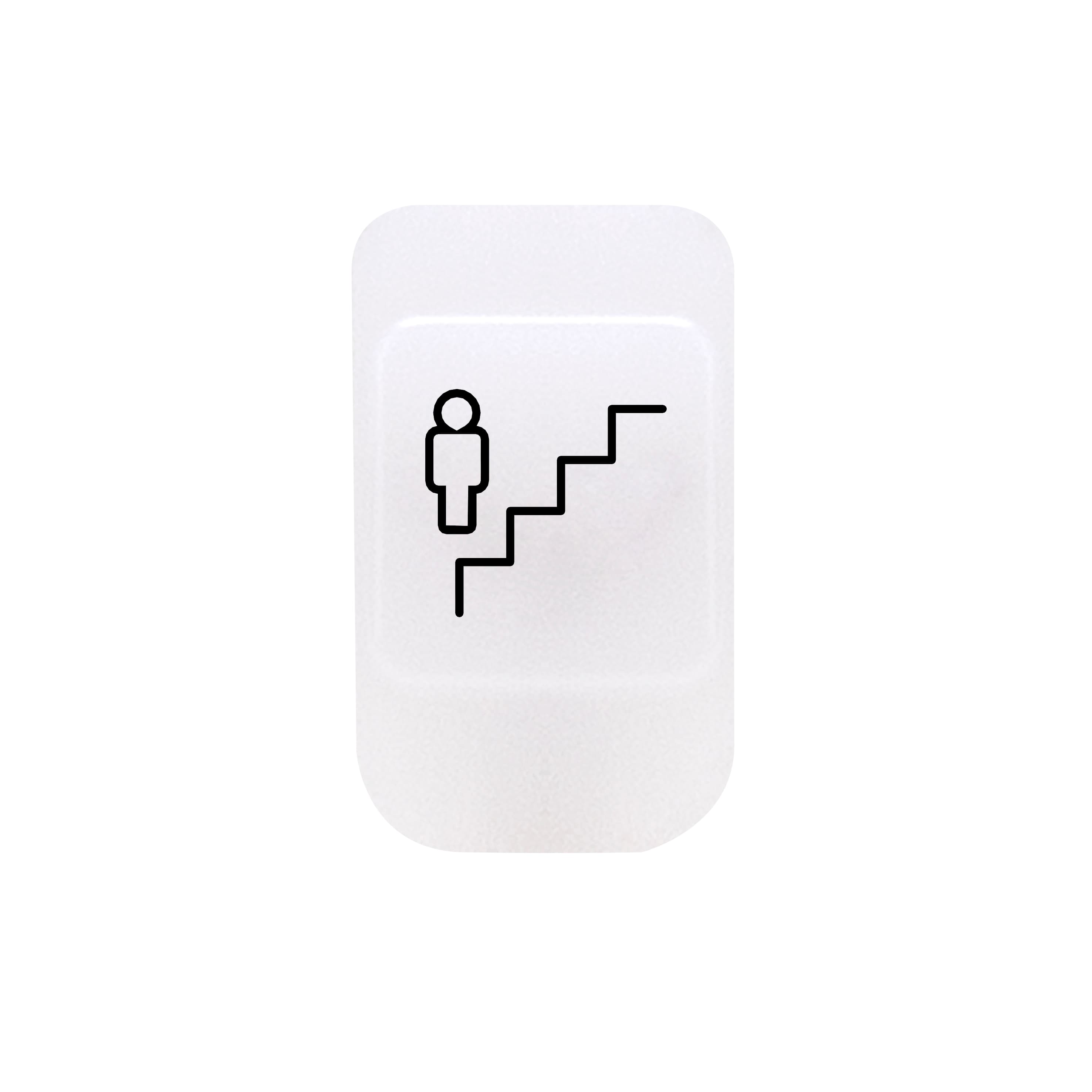 LENS WITH ILLUMINABLE SYMBOL - STAIR LIGHT