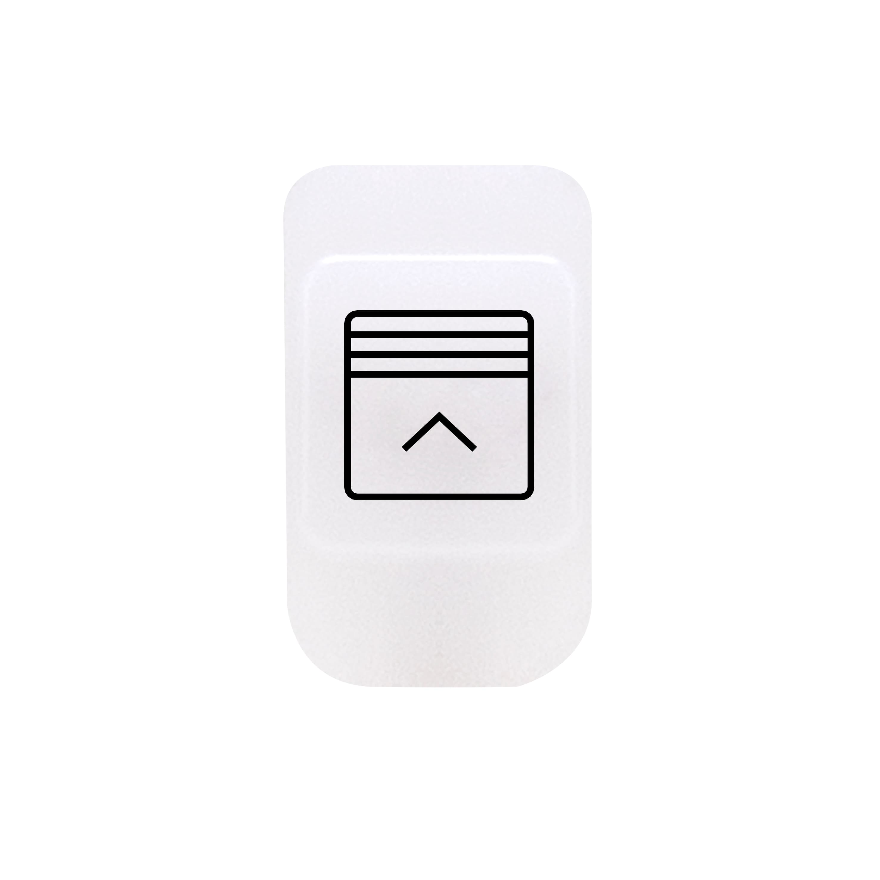 LENS WITH ILLUMINABLE SYMBOL - ROLLER SHUTTER UP