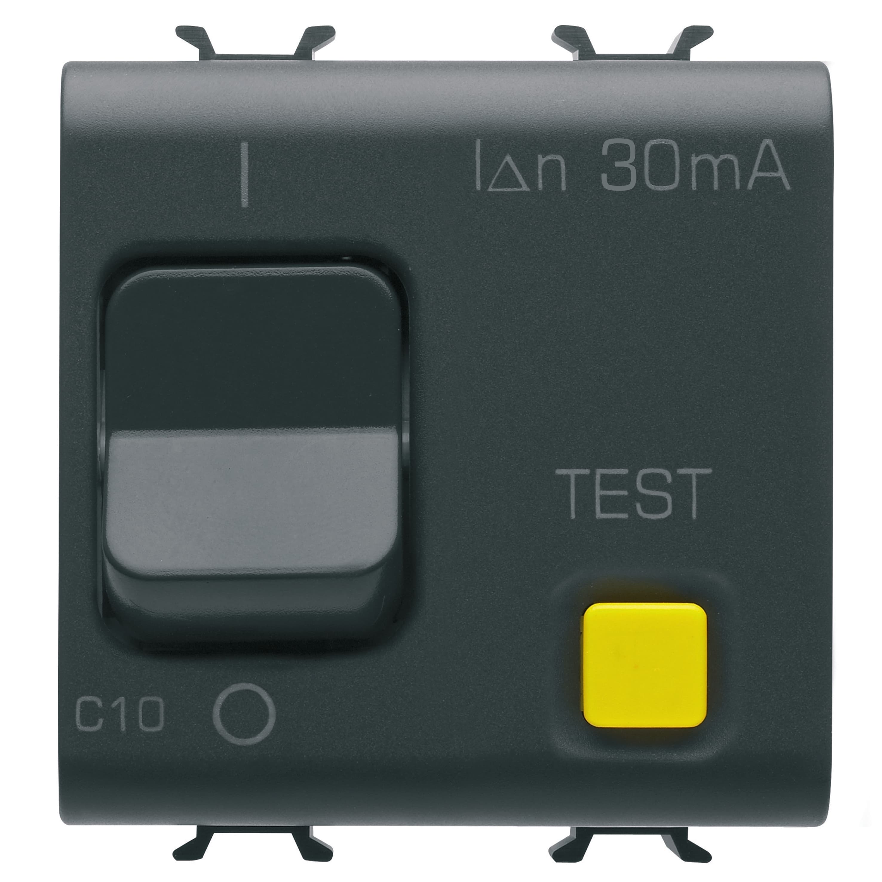 RESIDUAL CURRENT BREAKER WITH OVERCURRENT PROTECTION - C CHARACTERISTIC - CLASS A - 1P+N 10A 230Vac 
