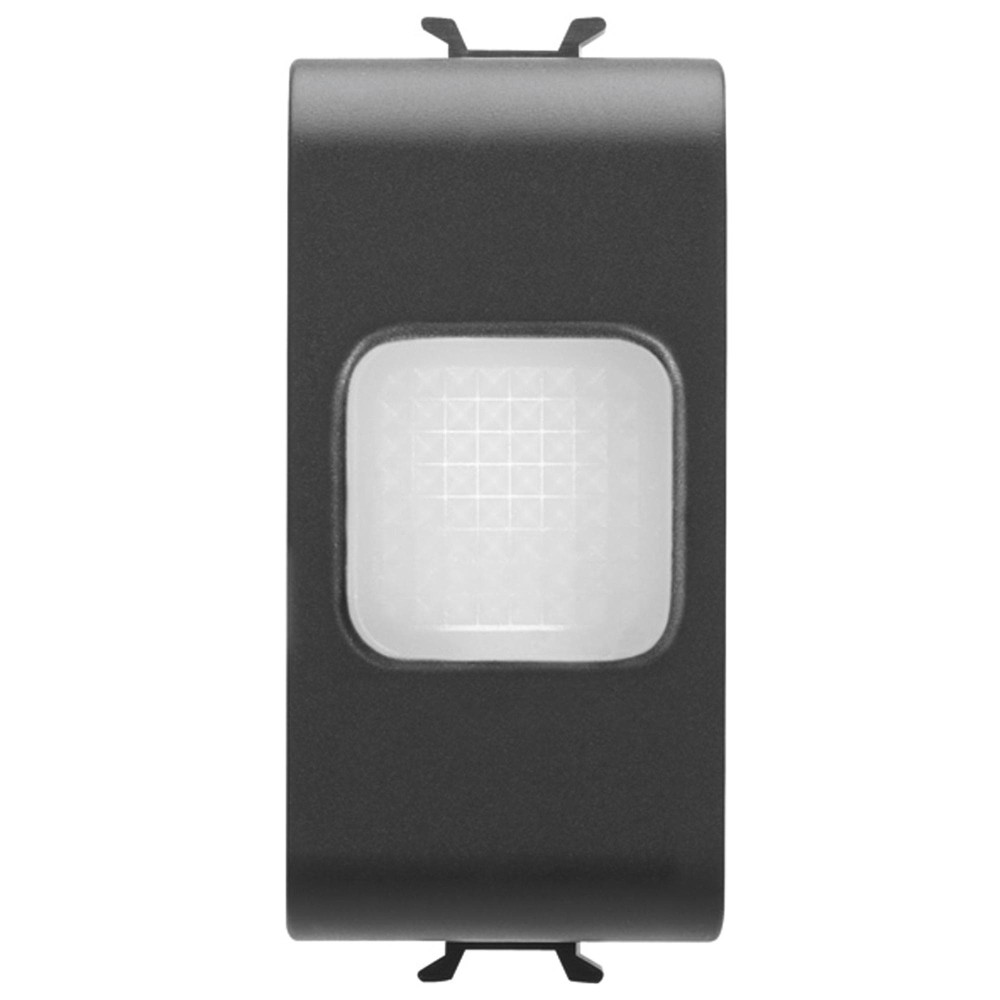ANTI SATIN BLACK-OUT LAMP - 230V ac 50/60 Hz 1h - 1 MODULE - SATIN BLACK - CHORUSMART