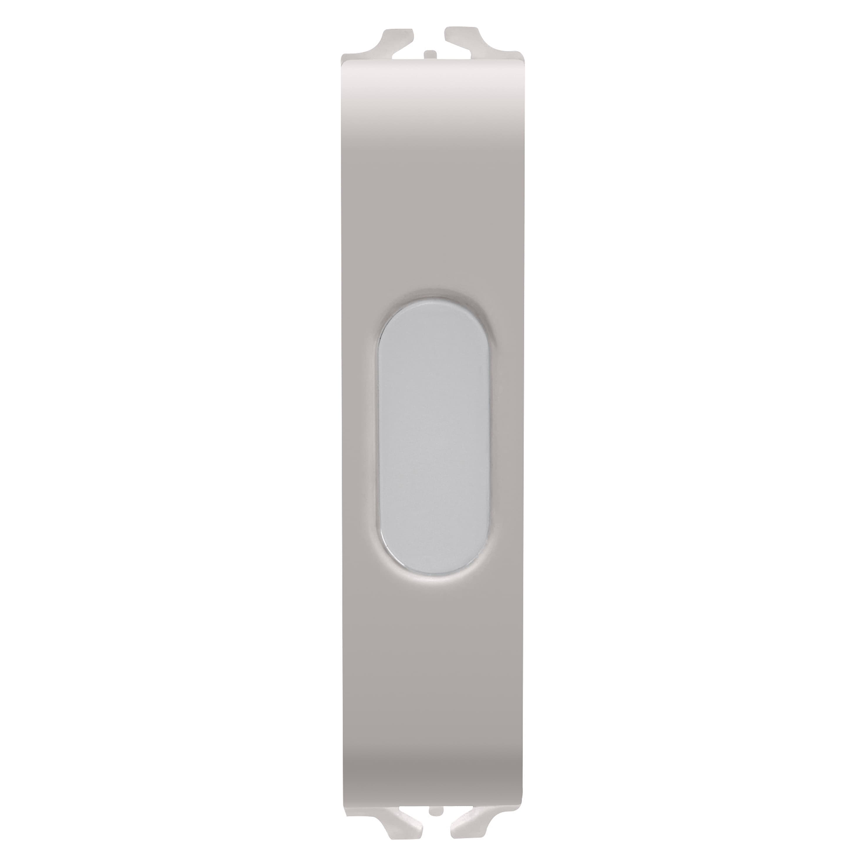 SINGLE INDICATOR LAMP - OPAL - 1/2 MODULE - NATURAL SATIN BEIGE - CHORUSMART