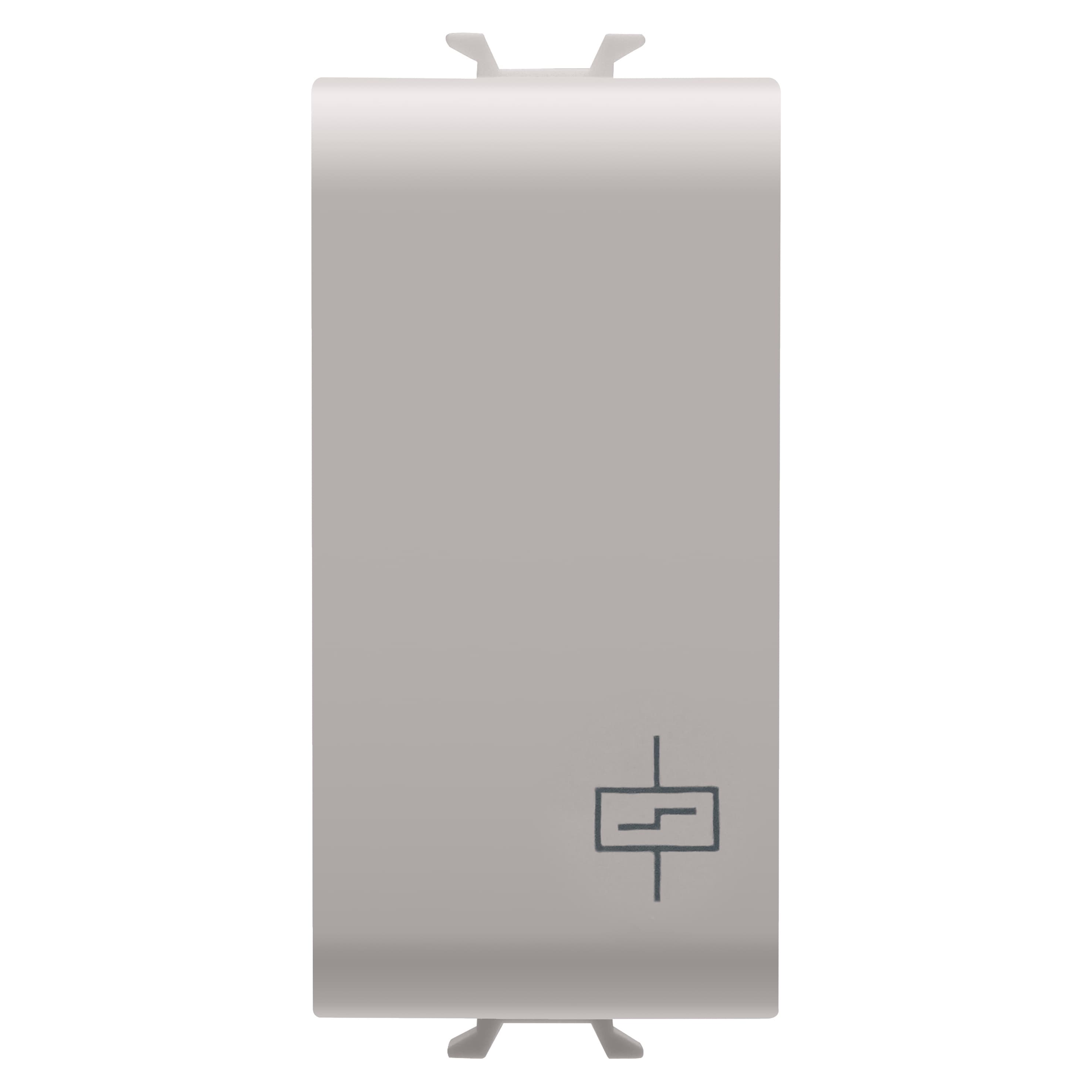 LATCHING RELAY 230V ac 50/60Hz - 1P 10AX 250V ac - 1 MODULE - NATURAL SATIN BEIGE - CHORUSMART
