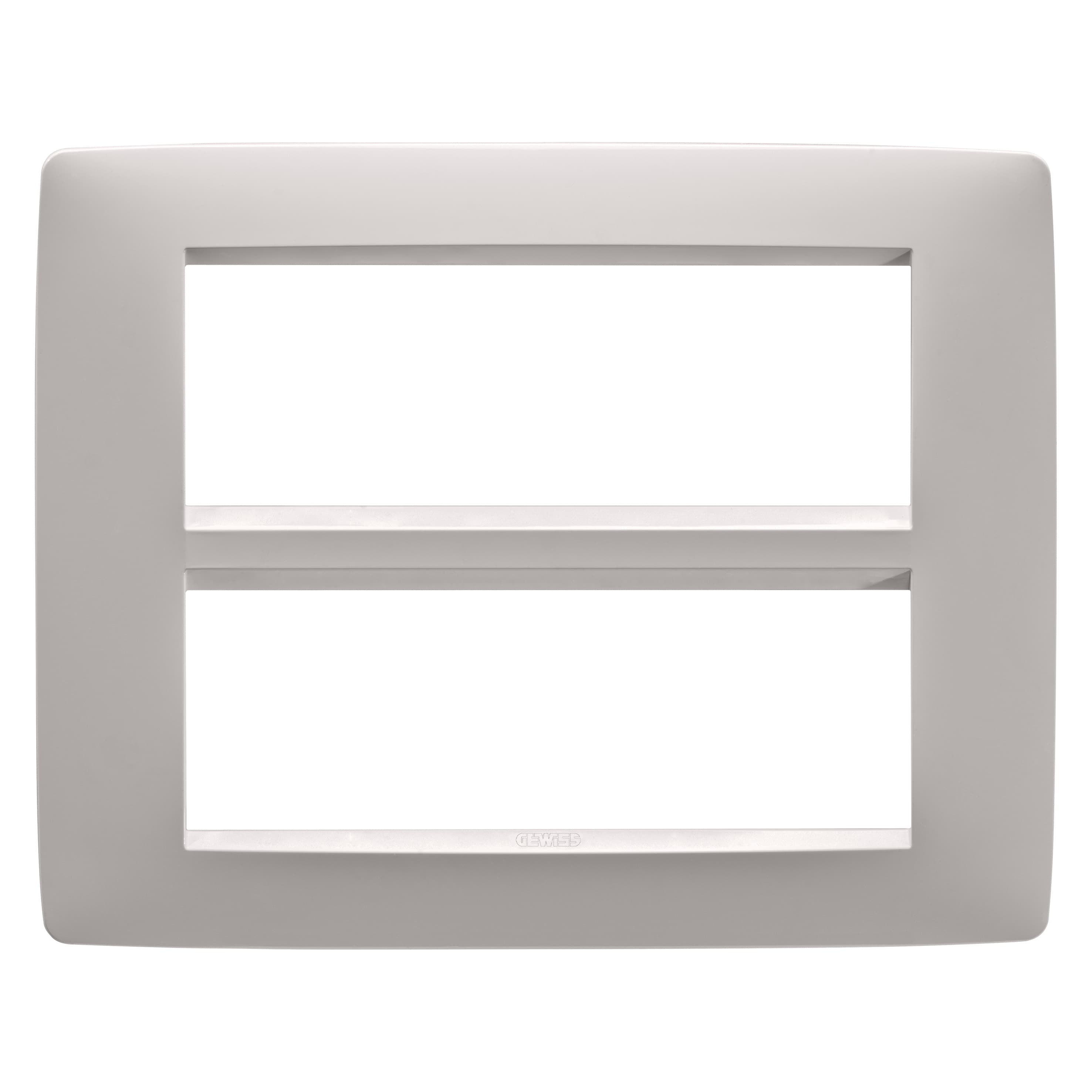 ONE PLATE - IN PAINTED TECHNOPOLYMER - 12 MODULE - SATIN WHITE - CHORUSMART