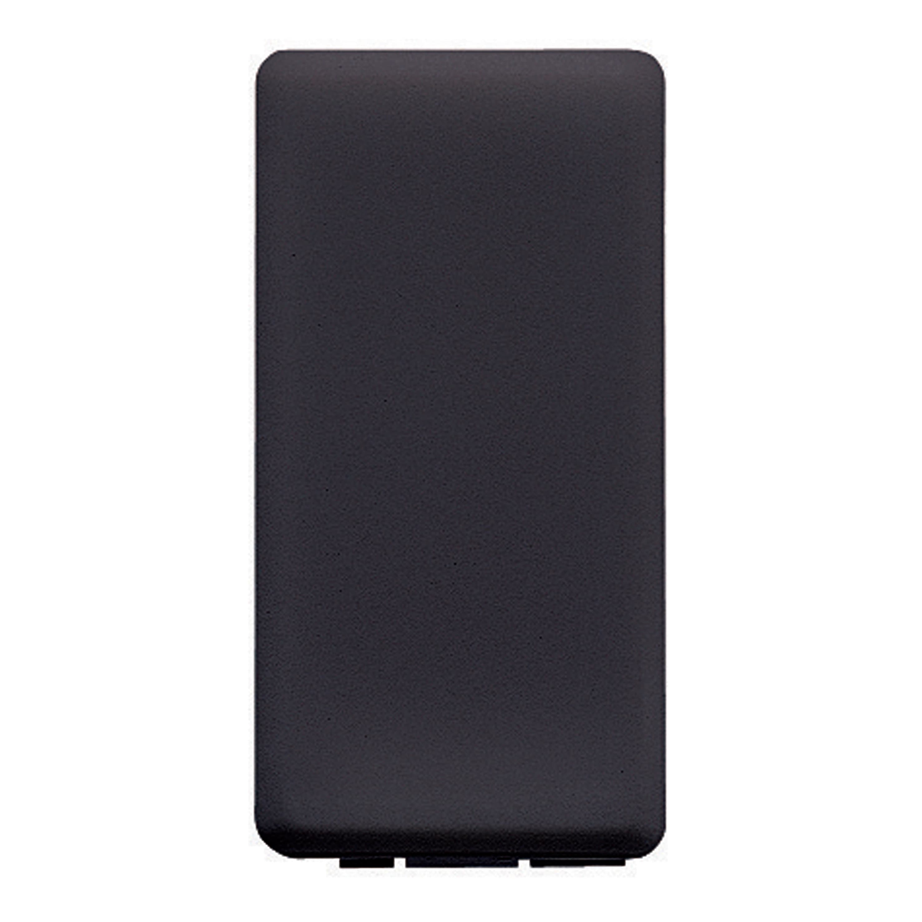 BLANKING MODULE - 1 GANG - 1 MODULE - SYSTEM BLACK