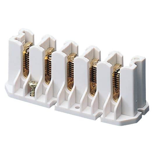MULTI-POLE TERMINAL BLOCK - SCREW-ON - CONNECTING CAPACITY 3X6 MM²