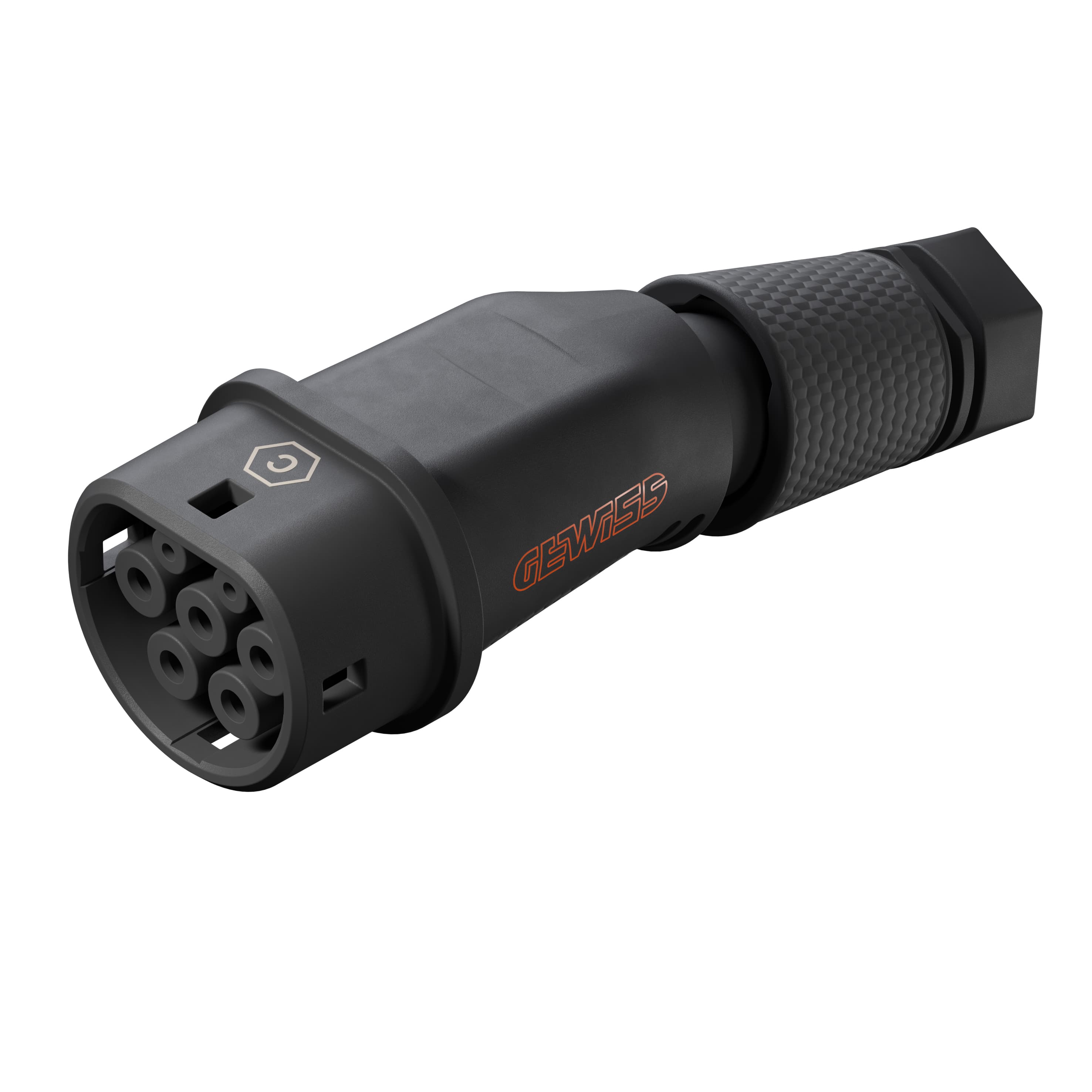 ELECTRIC VEHICLE CHARGING CONNECTOR - MOBILE - TYPE 2 - 3 POLES - 32 A - 22 kW
