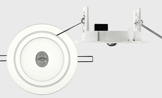 High-Powered Corridor/Escape Route Recessed Luminaire