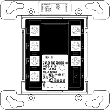 Relay Individual Addressable Module with T-Sense