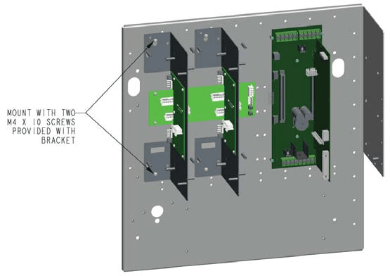 Simplex 4100ESi Dual PDI Card Bracket Installation Guide