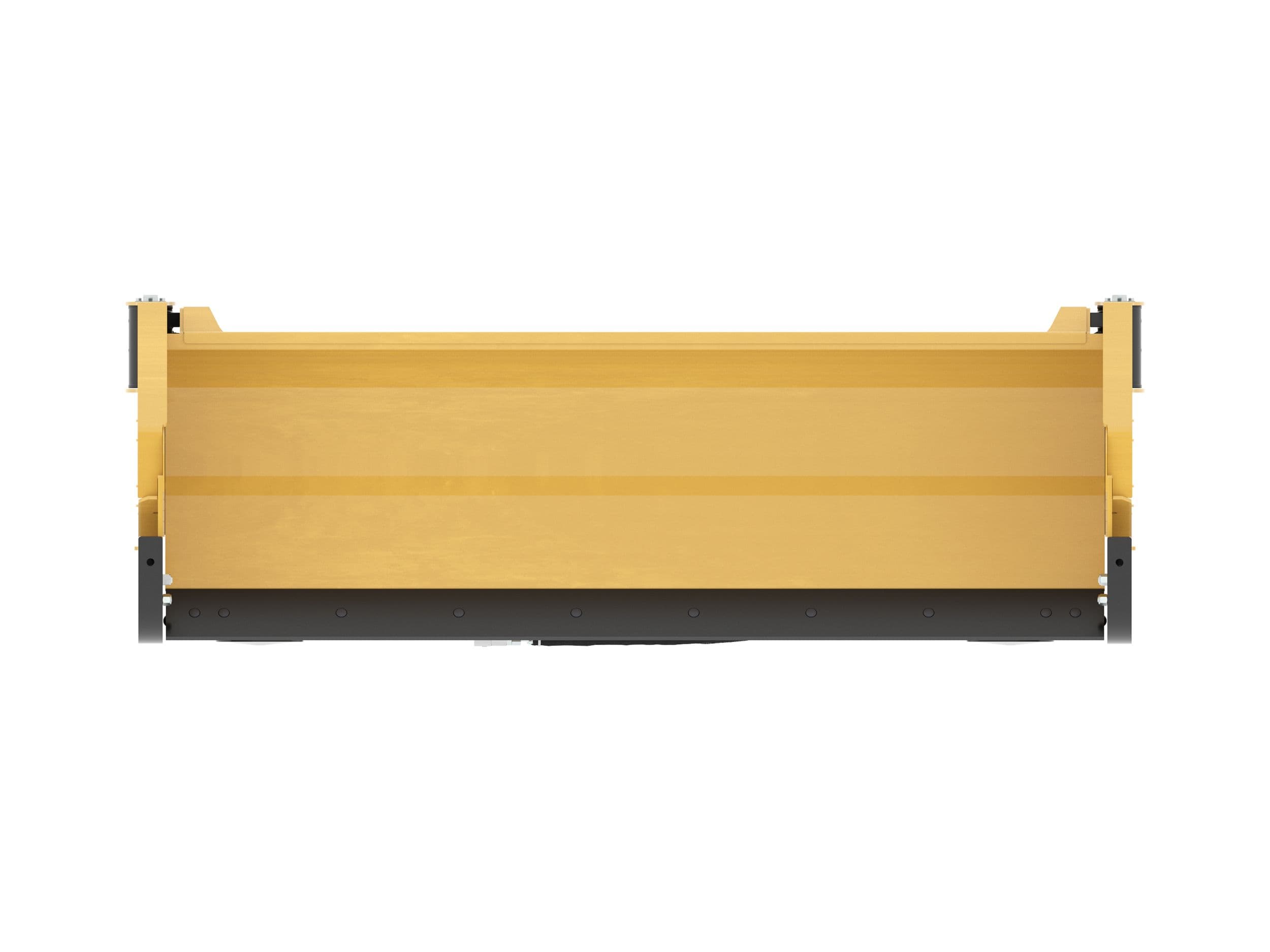 2.4 m (8 ft) Skid Steer Coupler Snow Wing