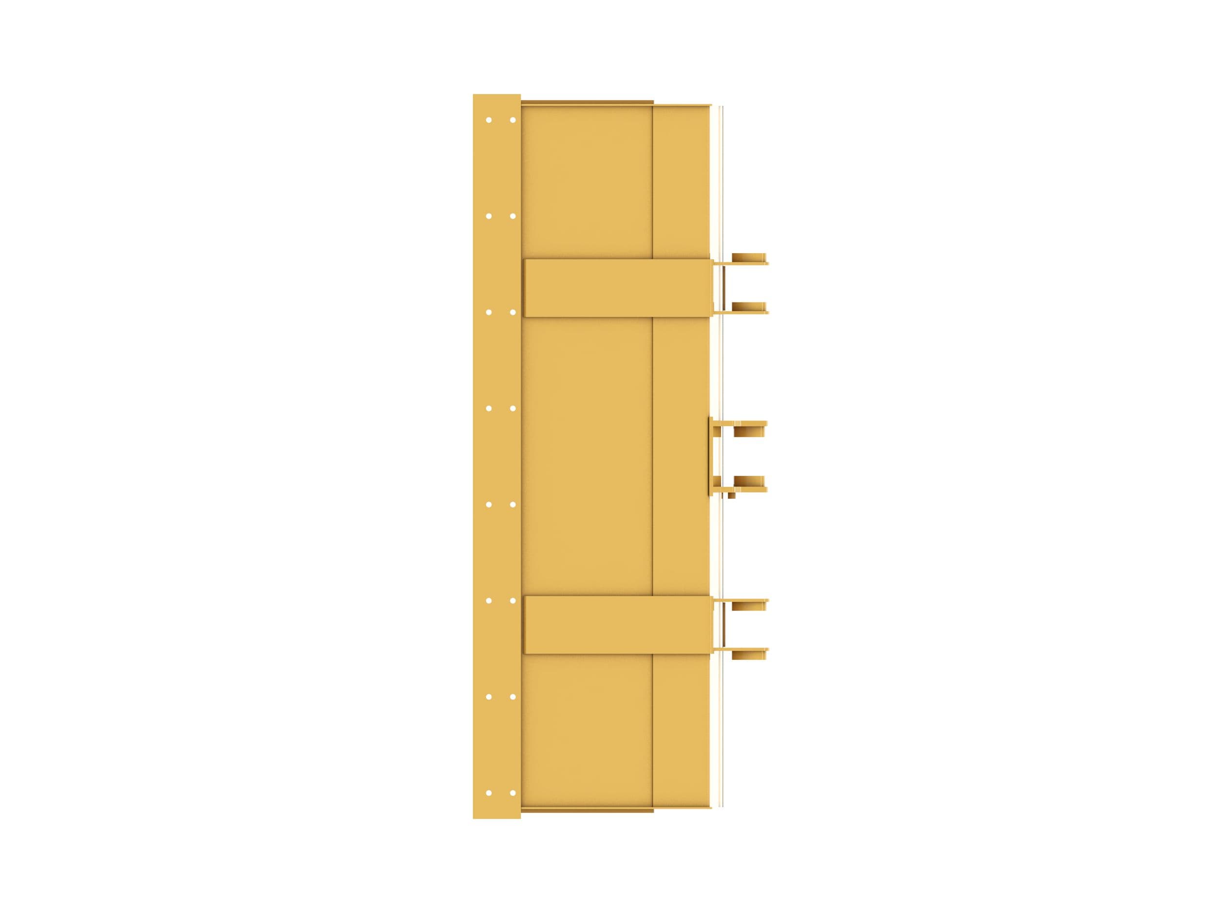 0.95 m3 (1.25 yd3) Single Tilt Pin On General Purpose Bucket With Base Edge