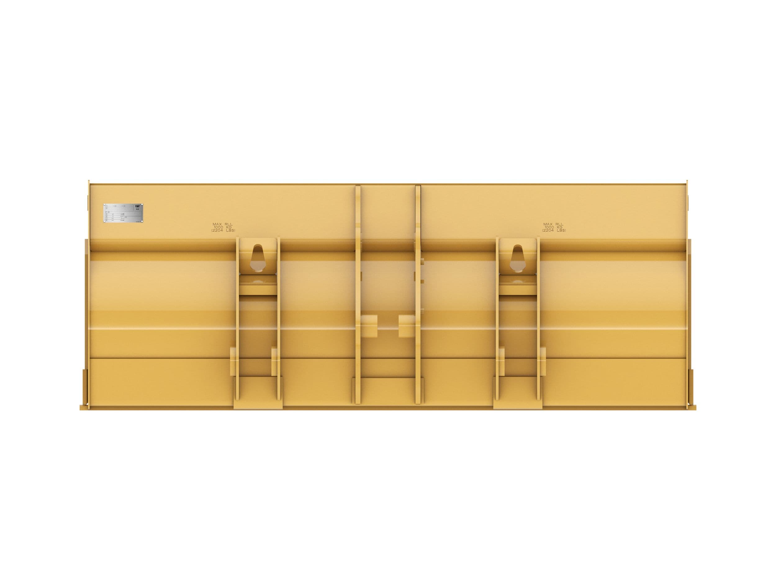 0.96 m3 (1.3 yd3) Single Tilt Pin On General Purpose Bucket With Base Edge