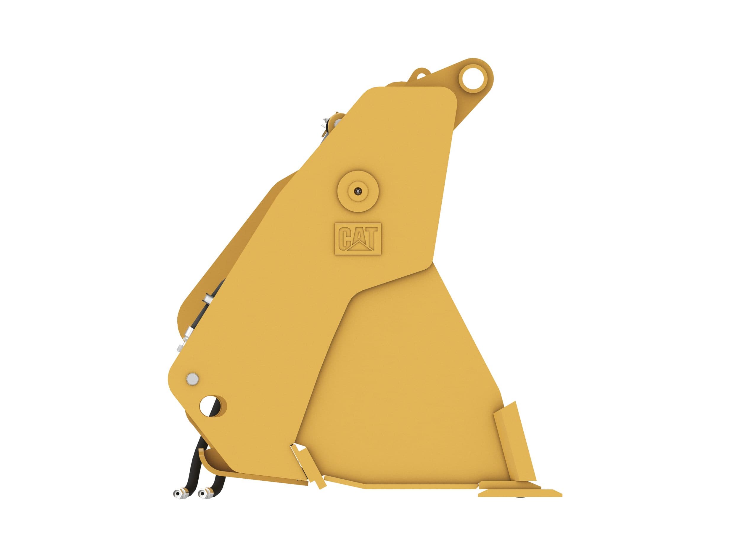 1.14 m3 (1.5 yd3) Single Tilt Pin On Multi-Purpose Bucket With Bolt-On Cutting Edge And Fork Bracket