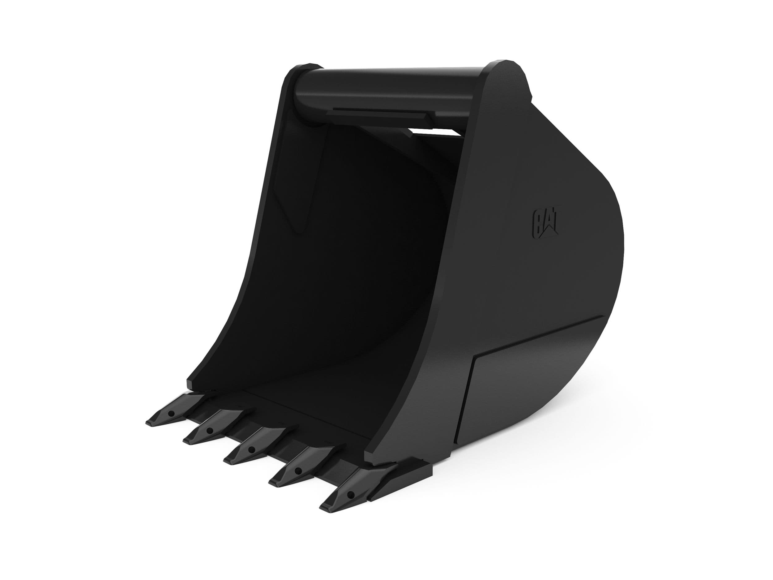 610 mm (24 in), 207 L (7.3 ft3) Pin Lock Heavy Duty Bucket With Weld-On Adapters