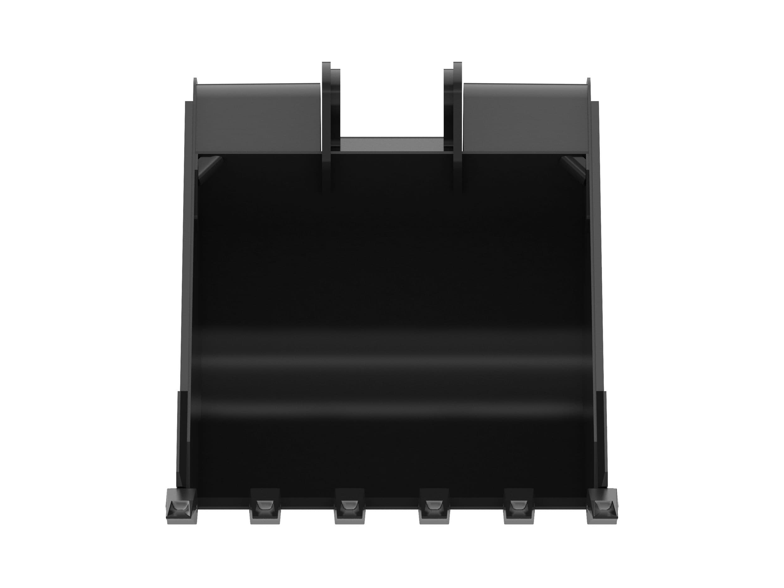 914 mm (36 in), 439 L (15.5 ft3) Pin On Heavy Duty Bucket With Weld-On Adapters