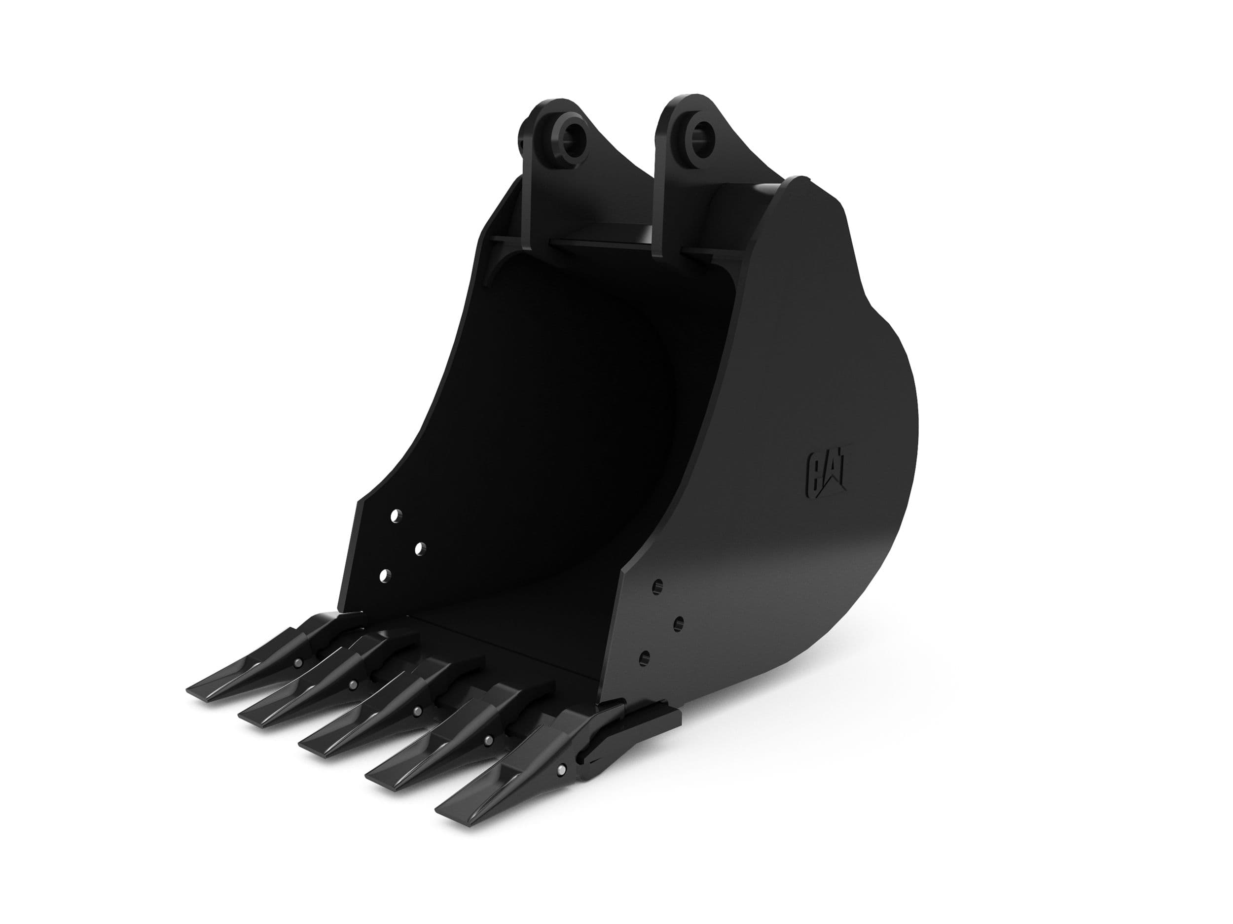 508 mm (20 in), 102 L (3.6 ft3) Pin On Heavy Duty Bucket With 40 mm (1.6 in) Pin Bores