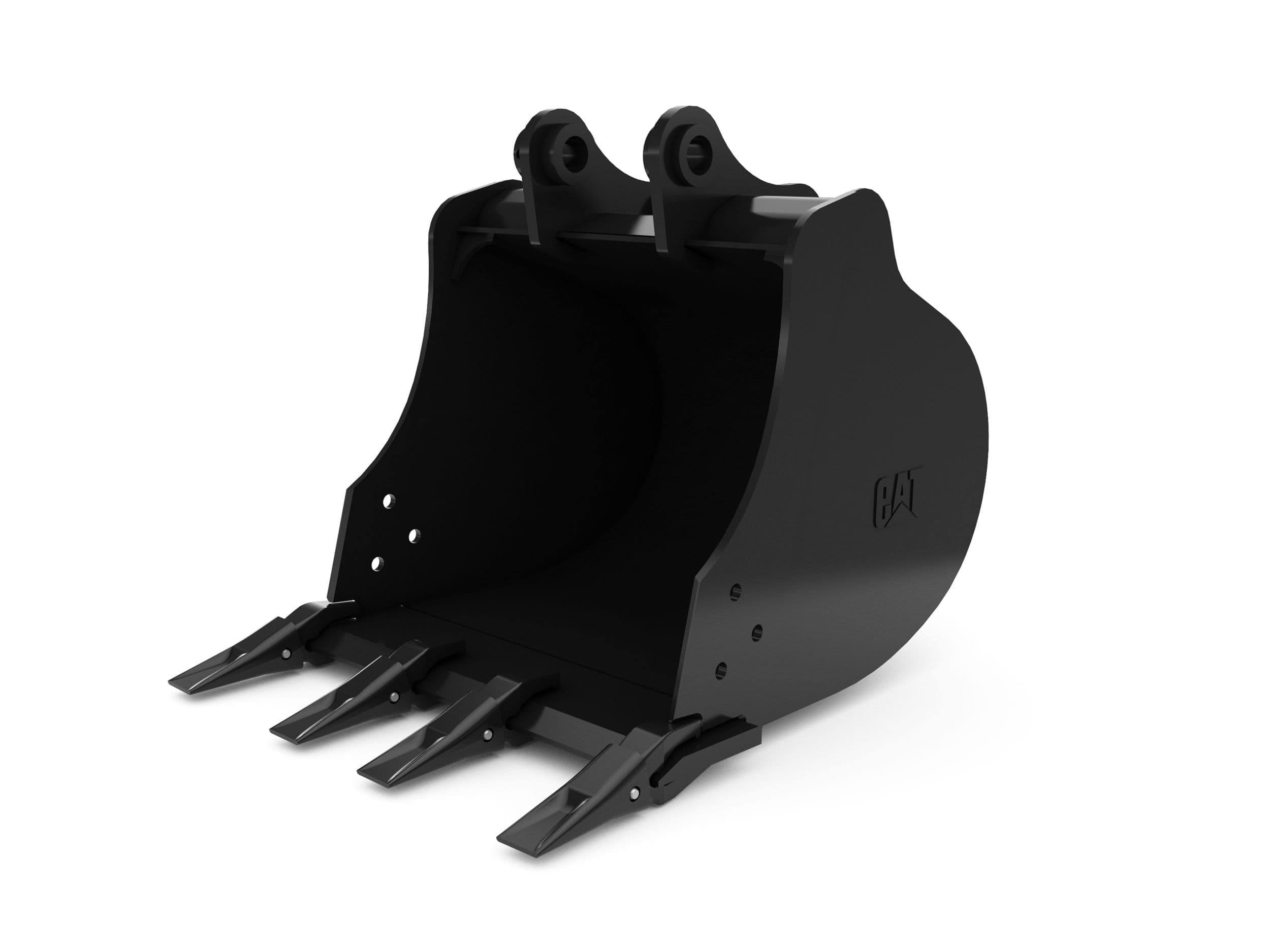 619 mm (24 in), 119 L (4.2 ft3) Pin On Heavy Duty Bucket With 40 mm (1.6 in) Pin Bores