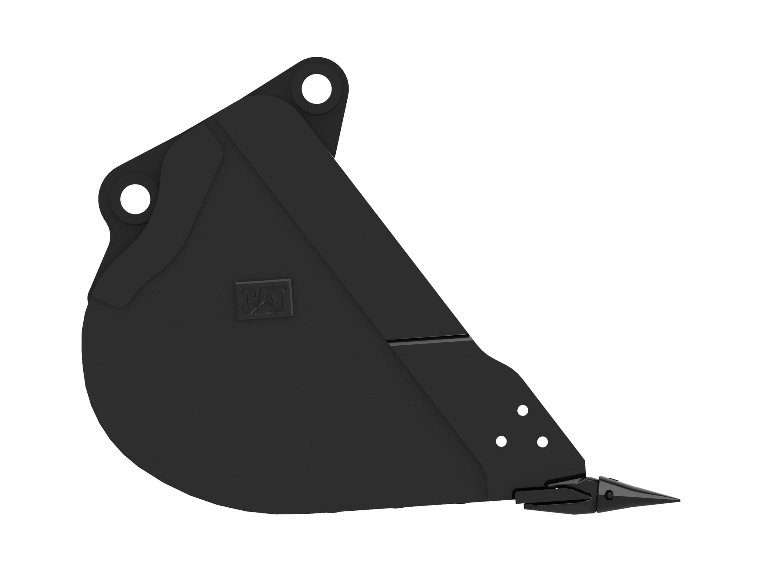 762 mm (30 in), 350 L (12.4 ft3) Pin On Heavy Duty Bucket With 60 mm (2.4 in) Pin Bores