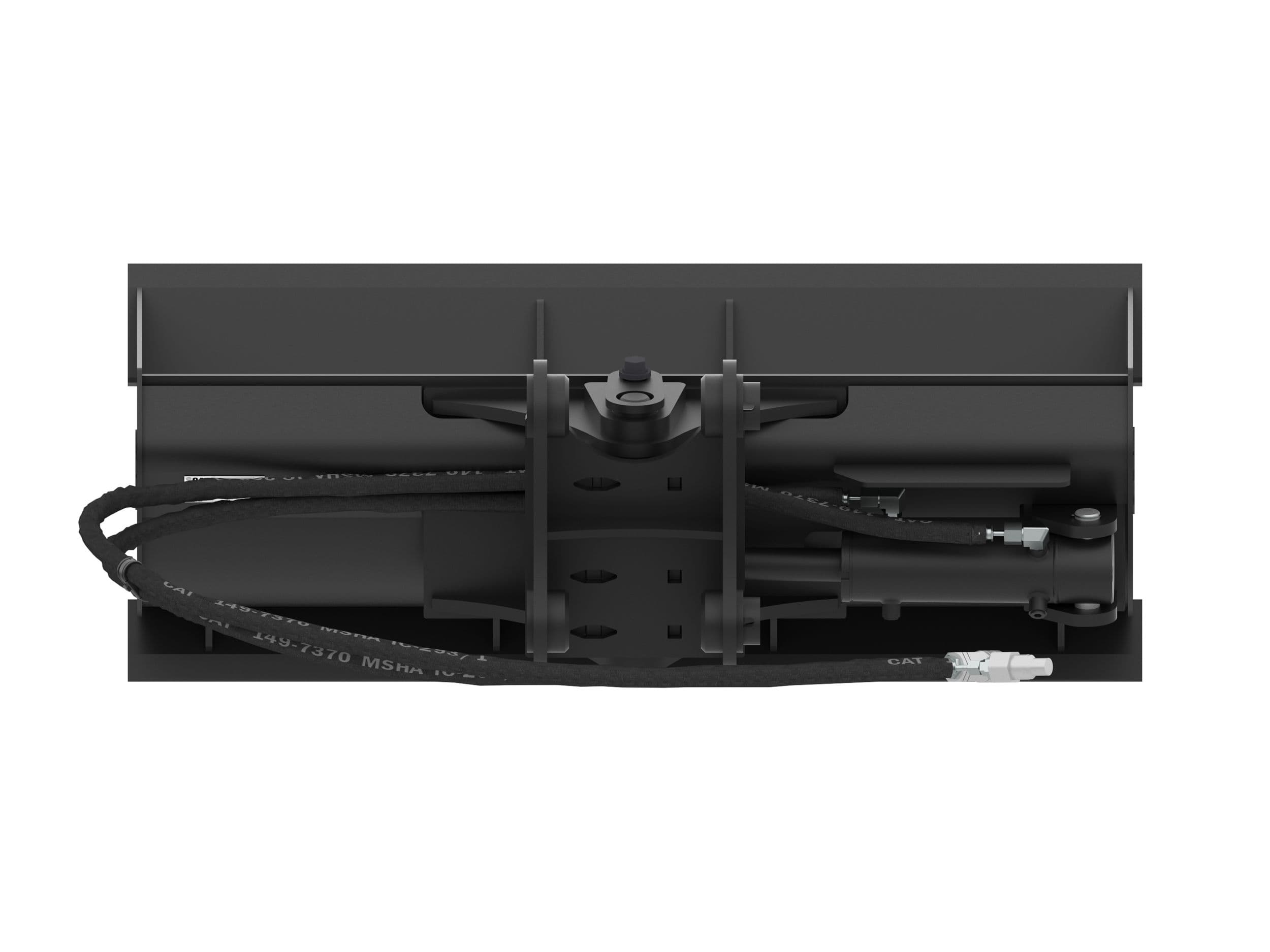 1200 mm (47 in), 204 L (7.2 ft3) Pin On (Pin Grabber) Tilting Ditch Cleaning Bucket With 40 mm (1.6 