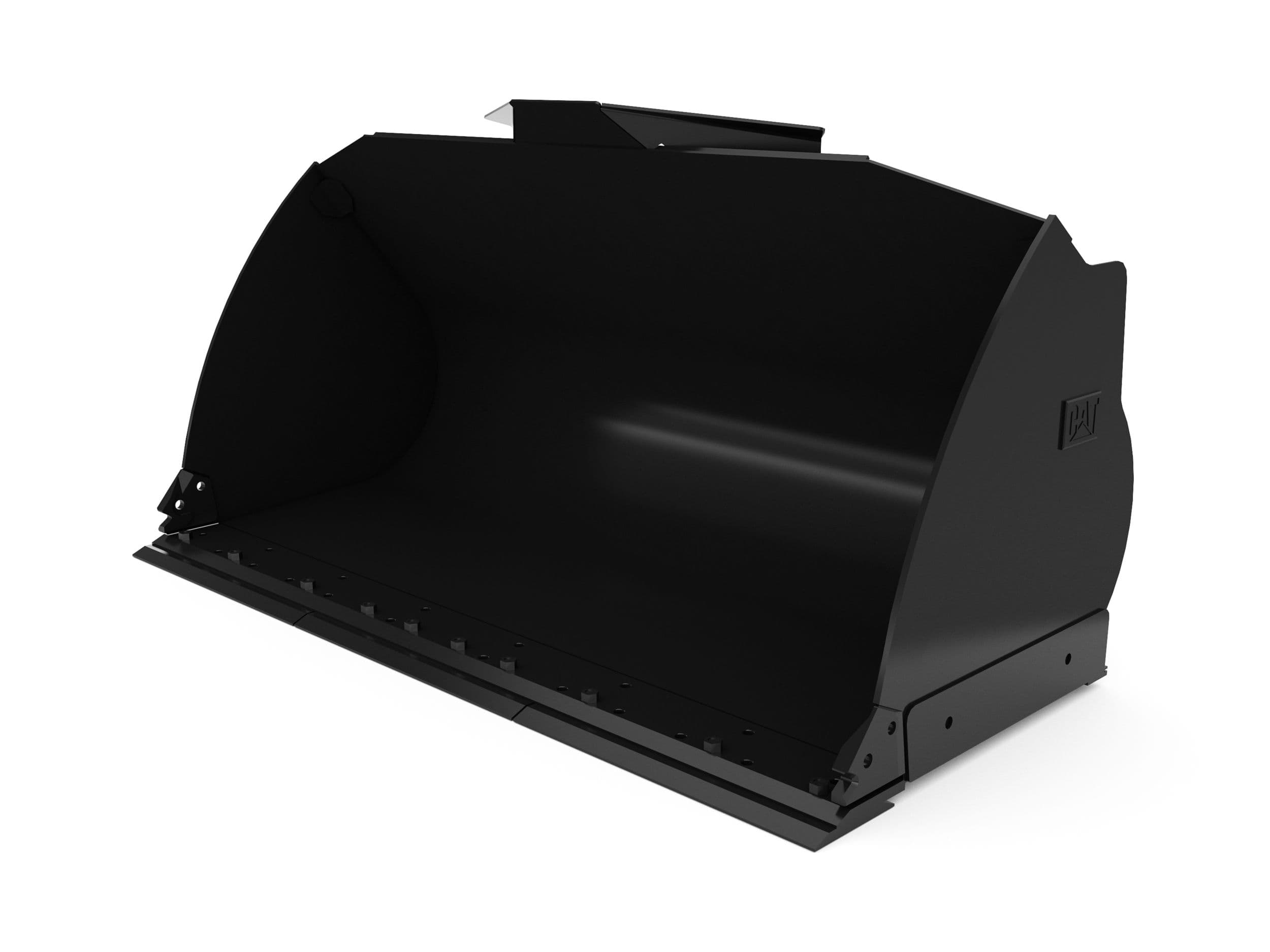 2.9 m3 (3.8 yd3) Fusion™ Coupler Flat Floor Bucket - Performance Series With Bolt-On Cutting Edge