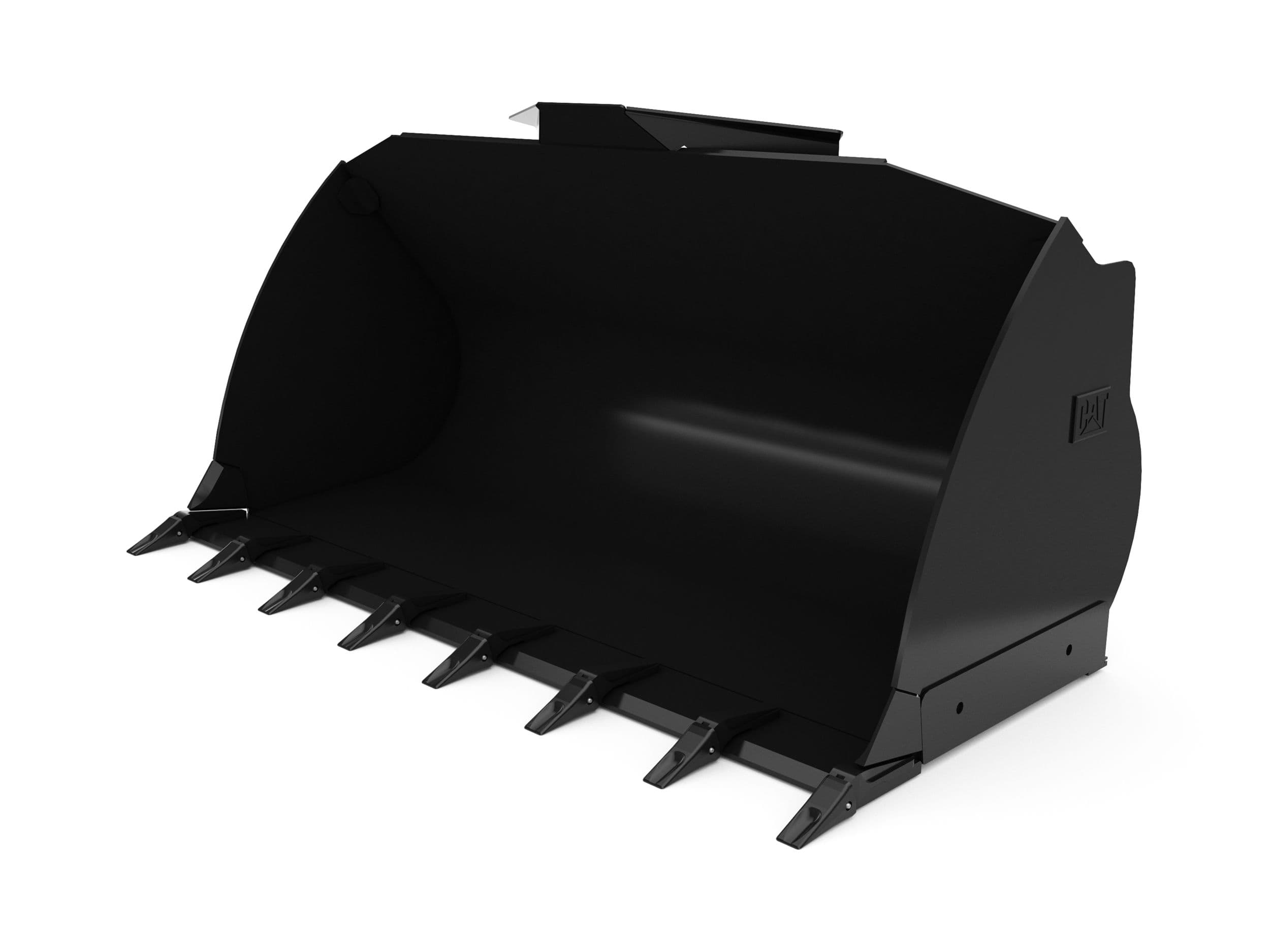 2.9 m3 (3.8 yd3) HPL-ISO Coupler Flat Floor Bucket - Performance Series With Weld-On Adapters