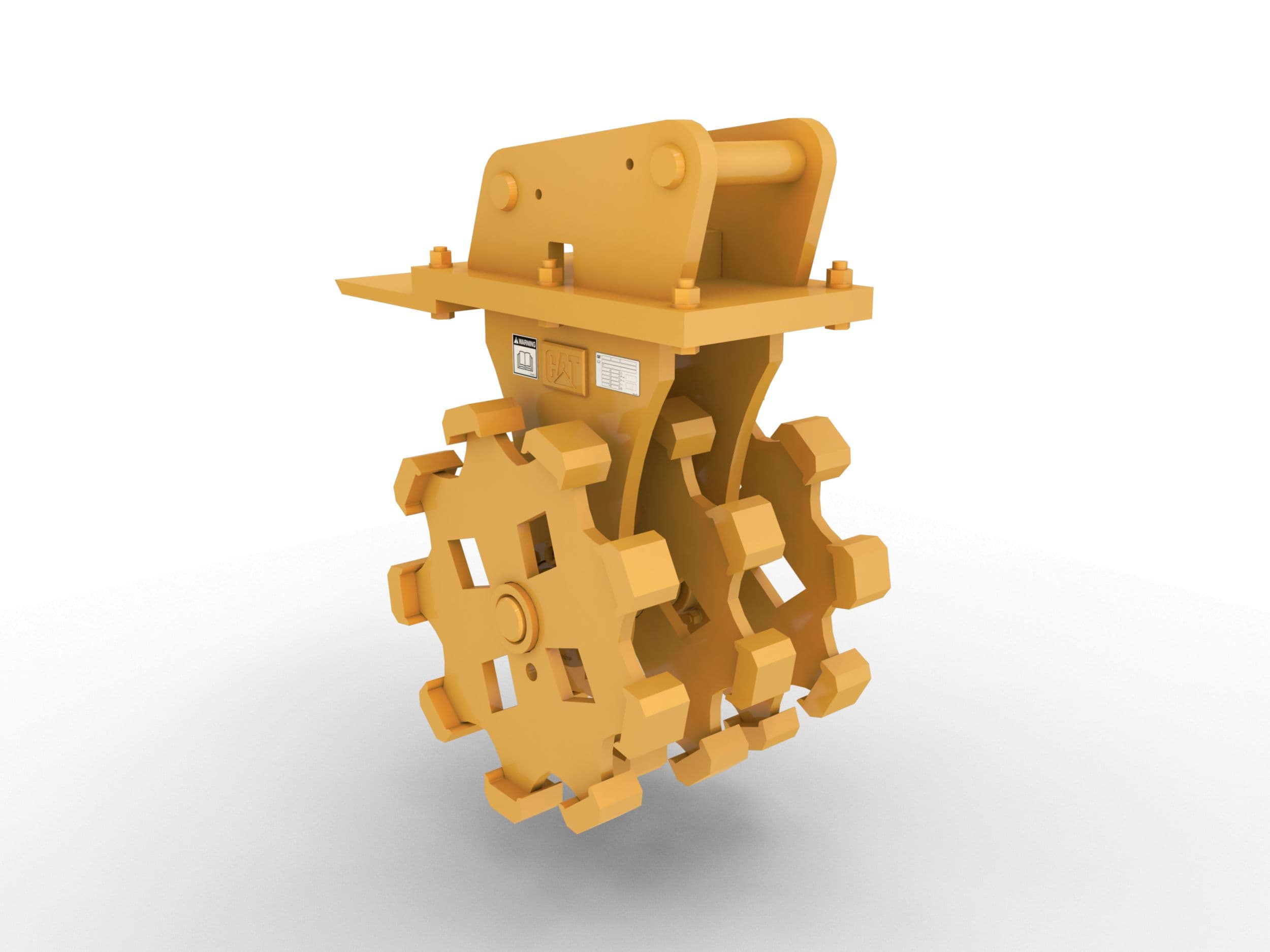 610 mm (24 in) 50 ton pin on Compaction Wheel