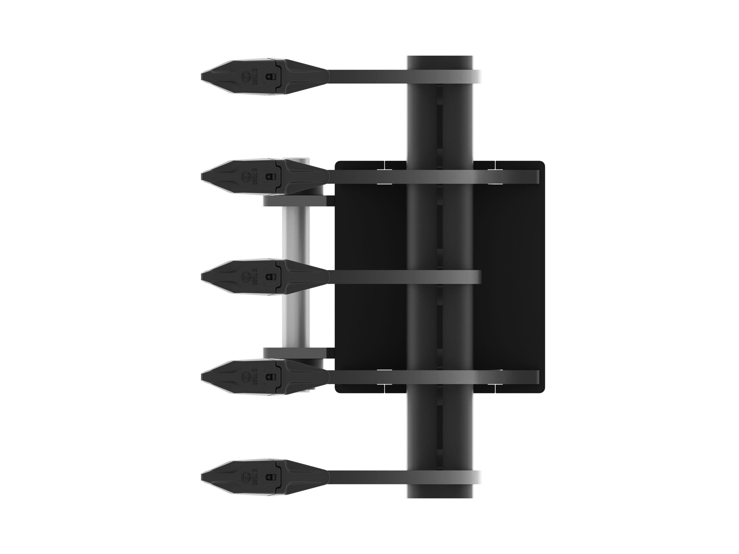 800 mm (32 in) Heavy Duty Ag Rake For 415-444 Backhoe Loaders