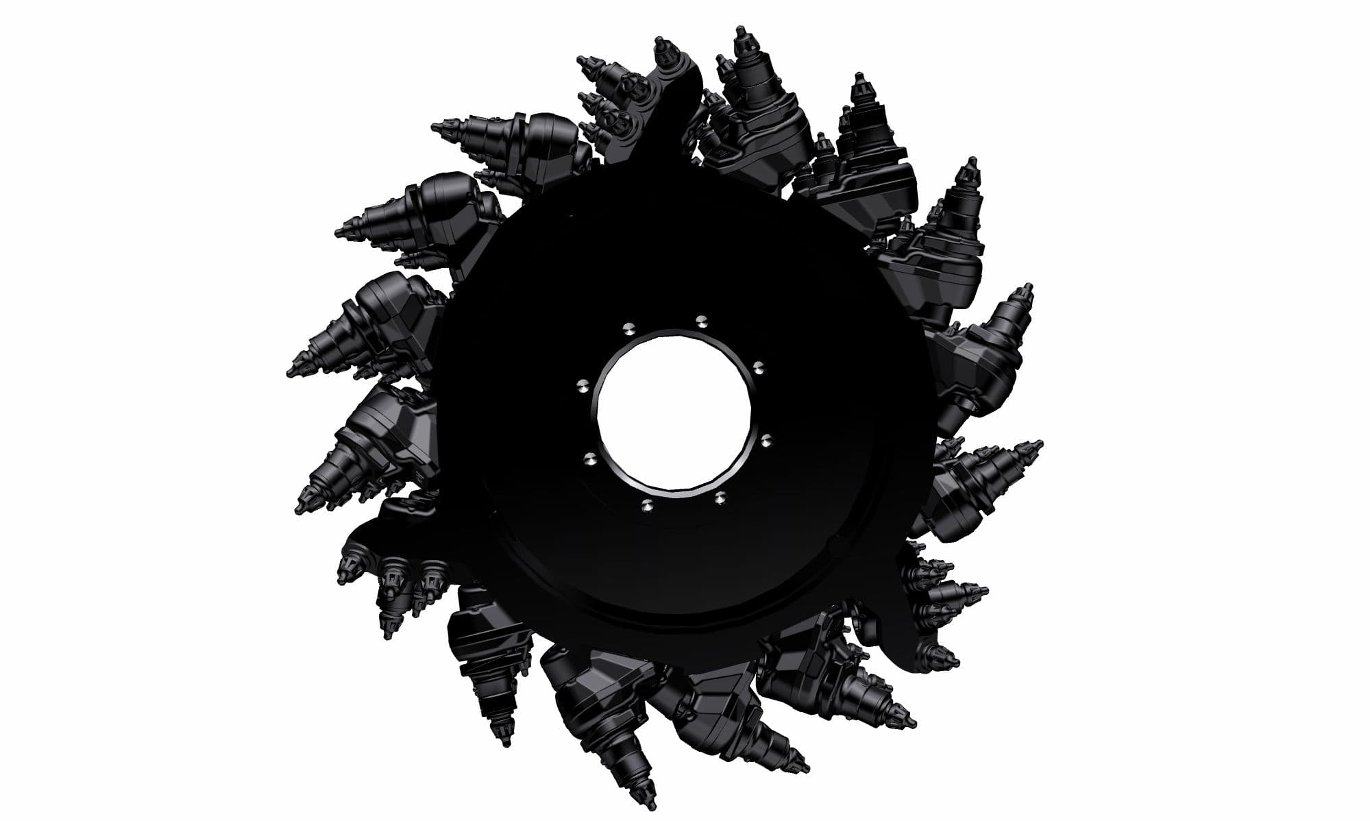 System K 1.0 m Milling Drum (15 mm spacing)