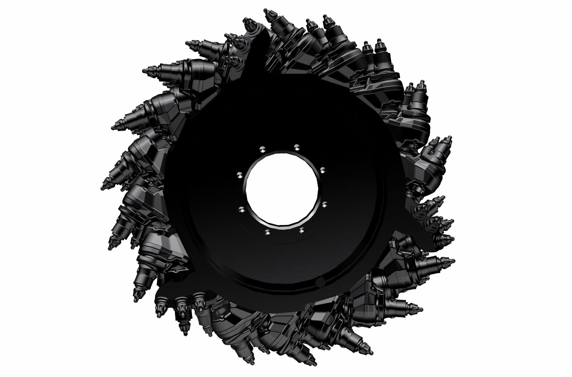 System K 1.2 m Milling Drum (8 mm spacing)