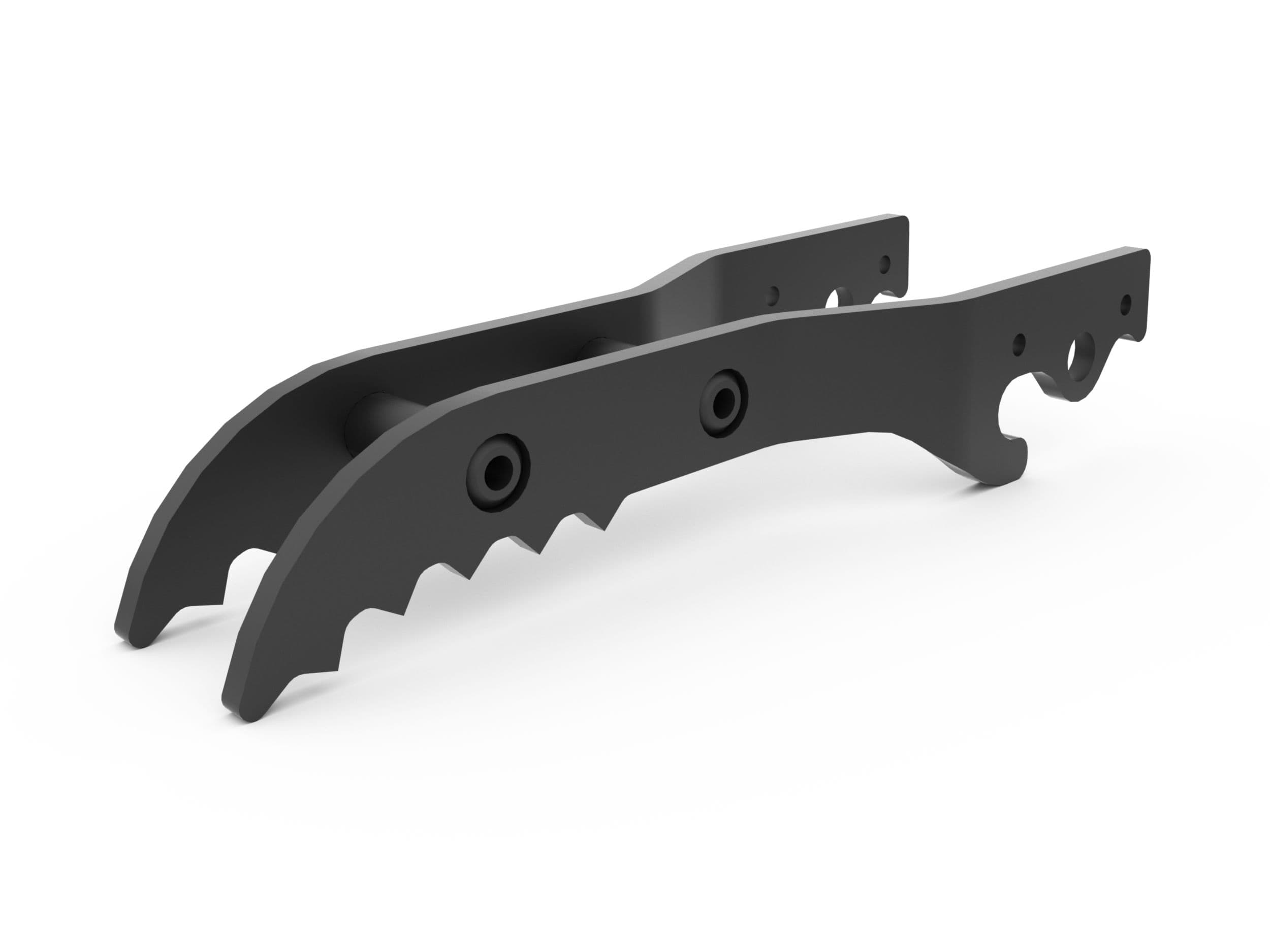 2 Tooth - A6 Thumb Tine Type for Backhoe Loaders